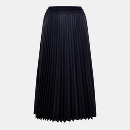 Ted Baker Lthr Pleat Skrt Ld99
