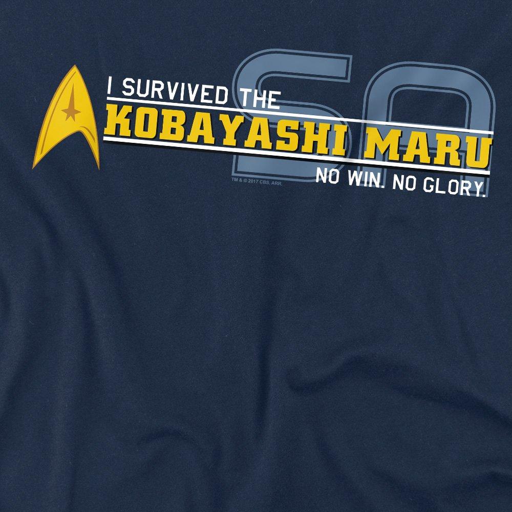 Navy - Star Trek - Star Trek I Survived T Shirt Navy - 2