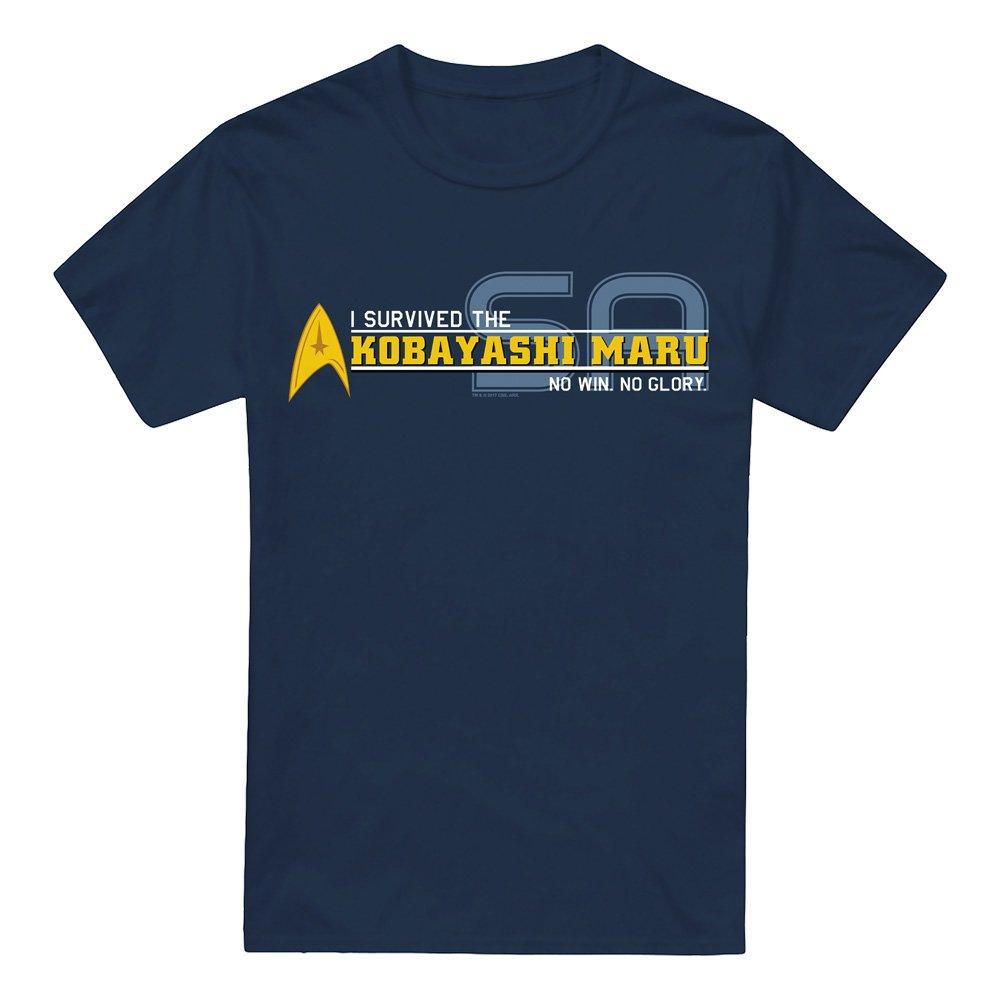 Navy - Star Trek - Star Trek I Survived T Shirt Navy - 4