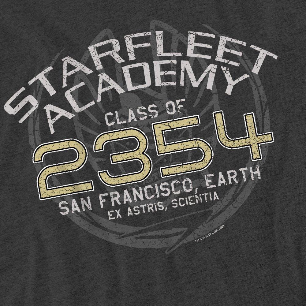 Grey - Star Trek - Star Trek Sisko Graduation T-Shirt Charcoal - 2