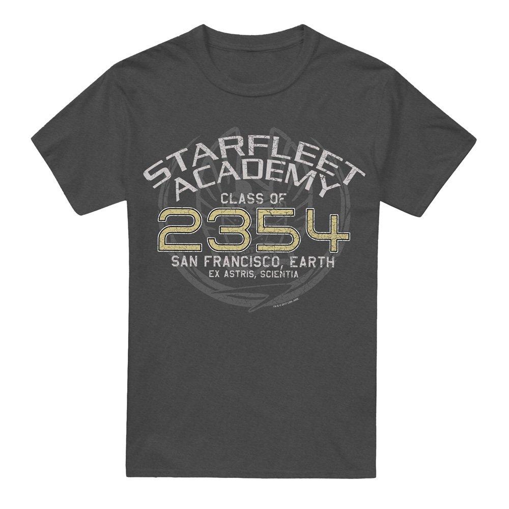 Grey - Star Trek - Star Trek Sisko Graduation T-Shirt Charcoal - 4