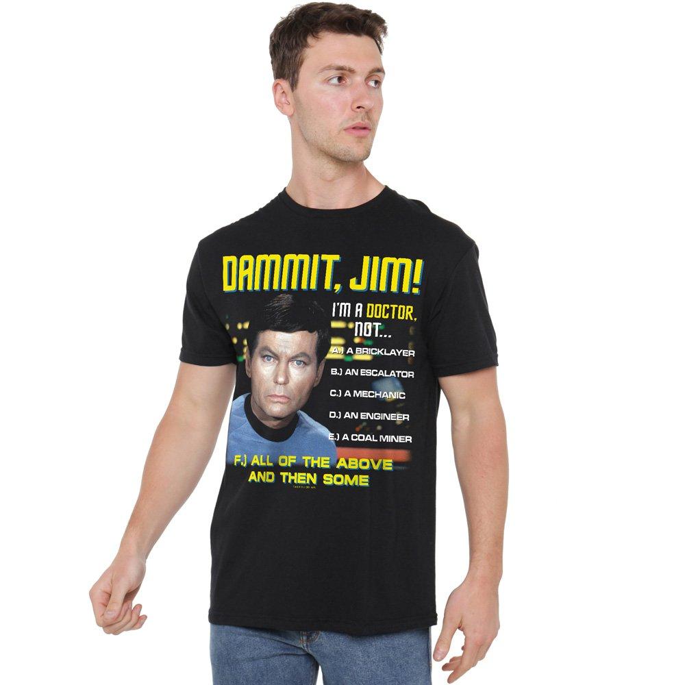 Black - Star Trek - Star Trek All Of The Above T Shirt Black - 1