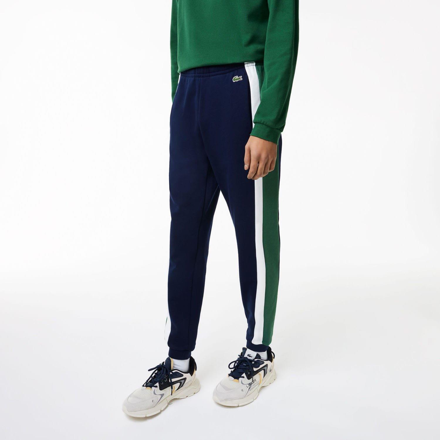 Multi Colour - Lacoste - Brushed Fleece Cut & Sewn Training Joggers - 1