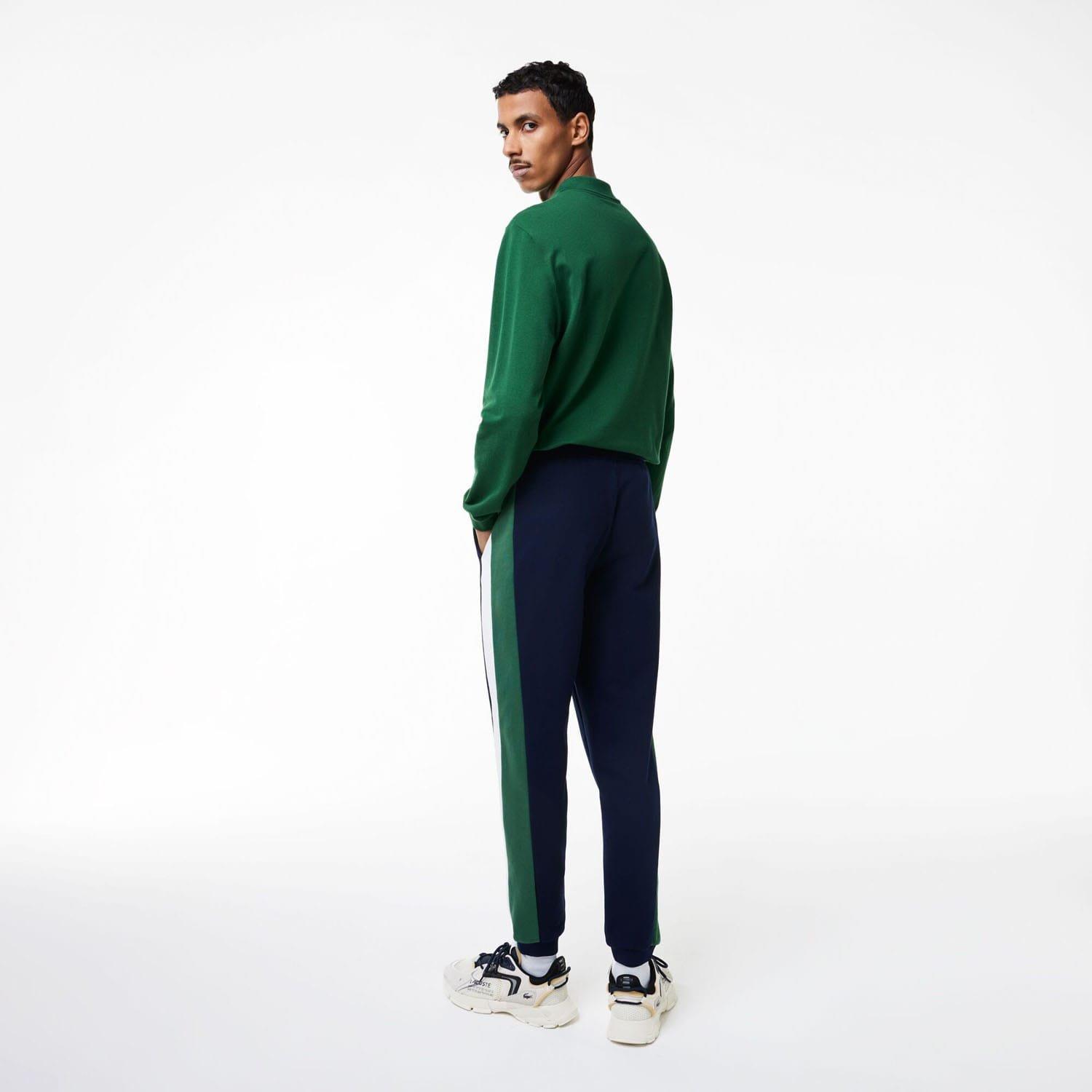 Multi Colour - Lacoste - Brushed Fleece Cut & Sewn Training Joggers - 2