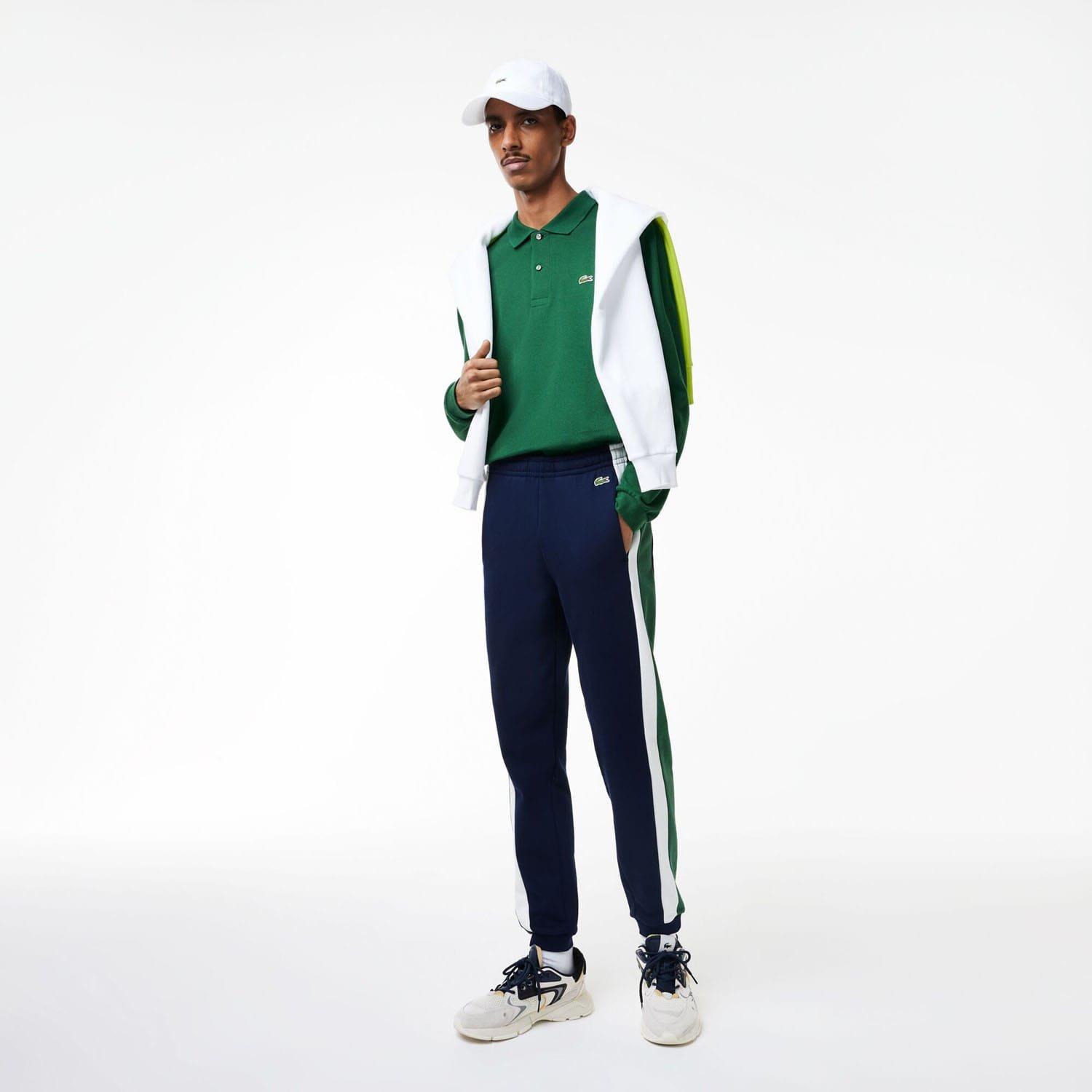 Multi Colour - Lacoste - Brushed Fleece Cut & Sewn Training Joggers - 6