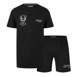 DFND London DFNDL Top and Short Set Mens