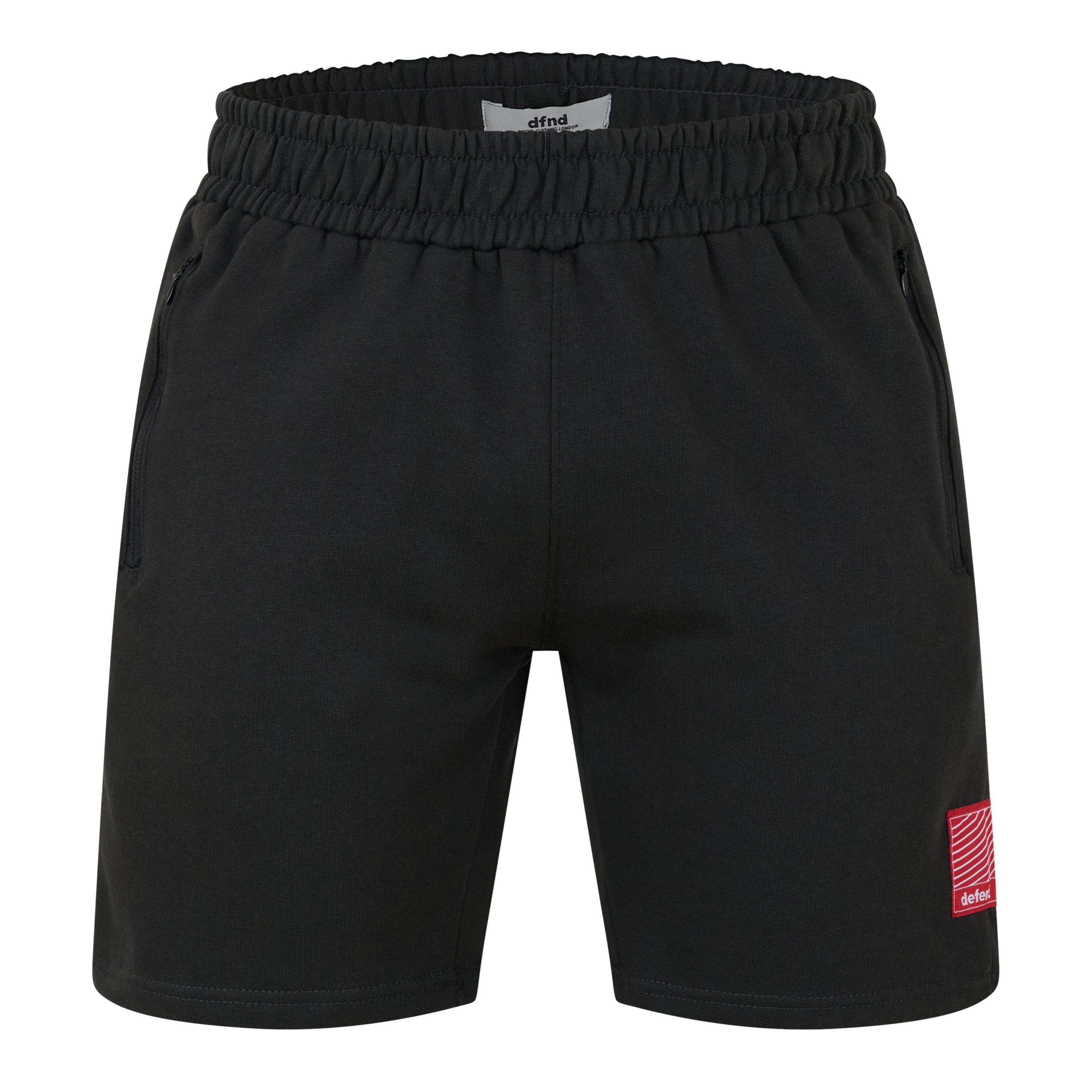 Schwarz - DFND London - Summer Core T-Shirt and Shorts Set - 3