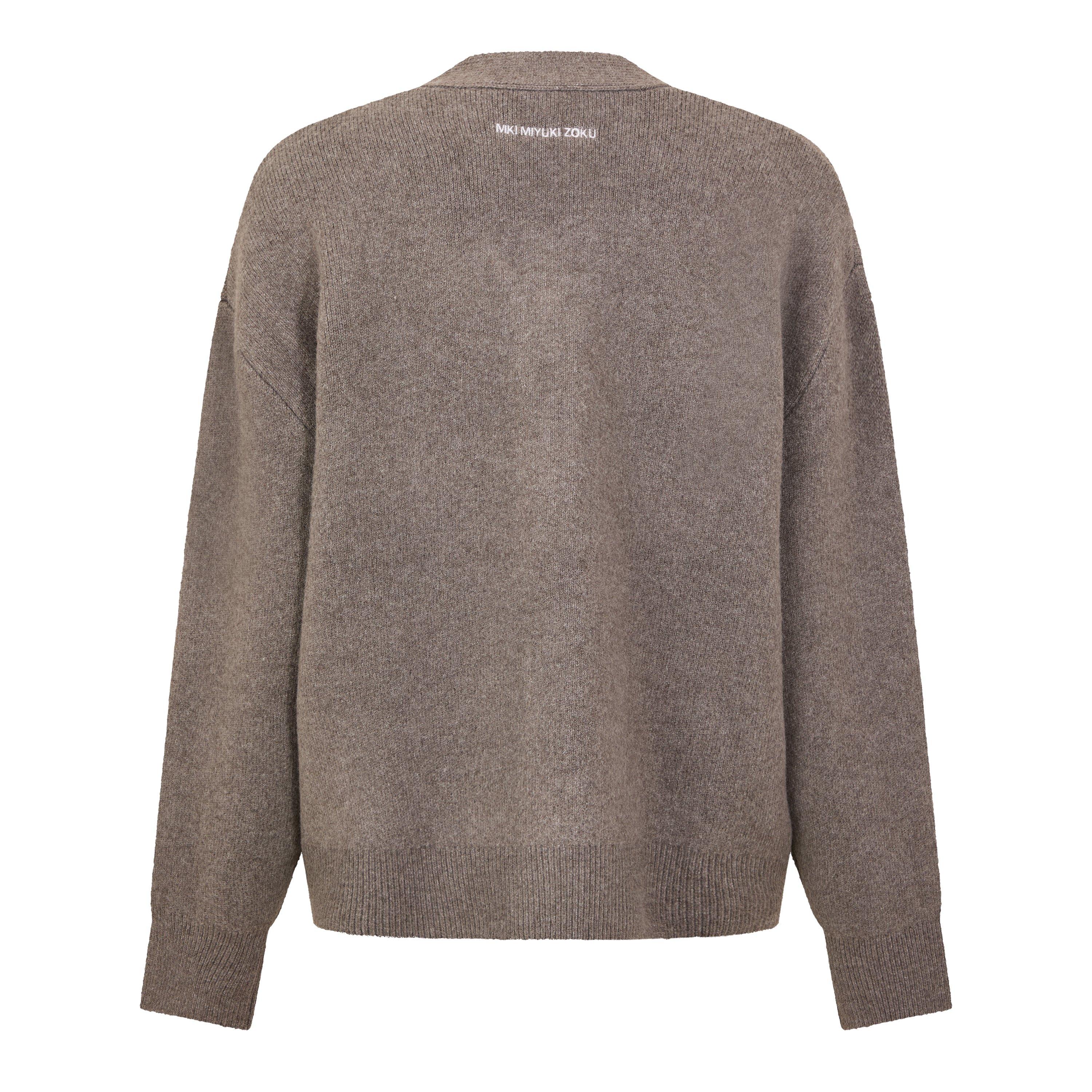 Brown - MKI MIYUKI ZOKU - MKI Dbl Knit Crdg Sn64 - 2