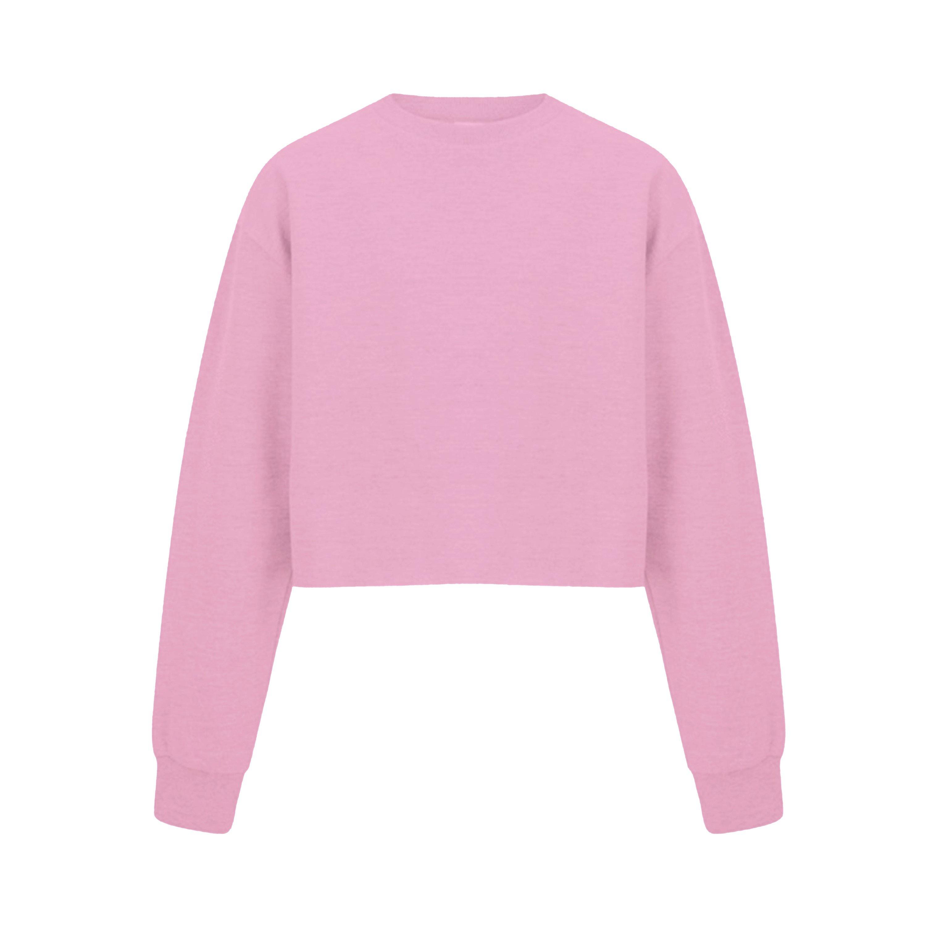 Miso Women's Cropped Sweatshirt - Pink - 14 (L)
