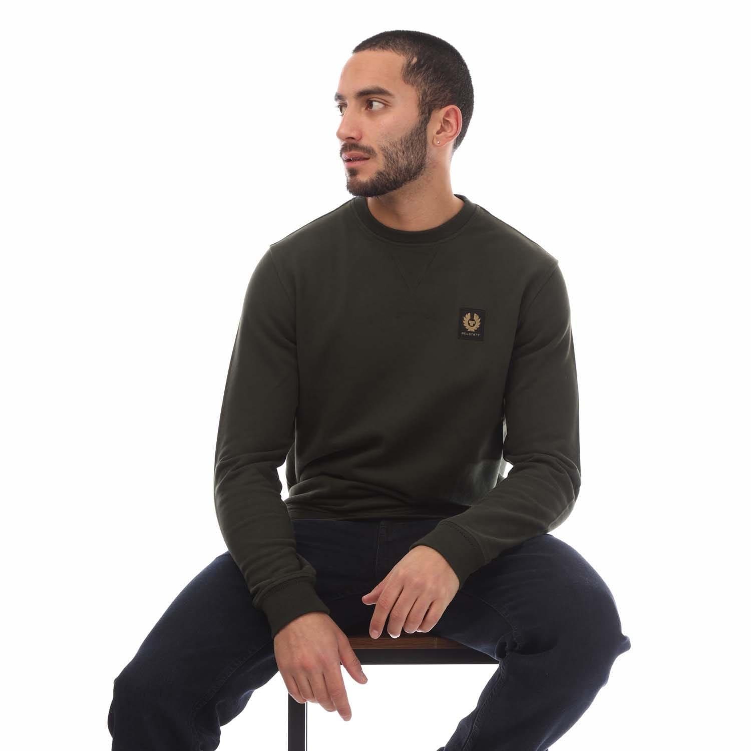 Green - Belstaff - Cotton Fleece Sweatshirt - 4
