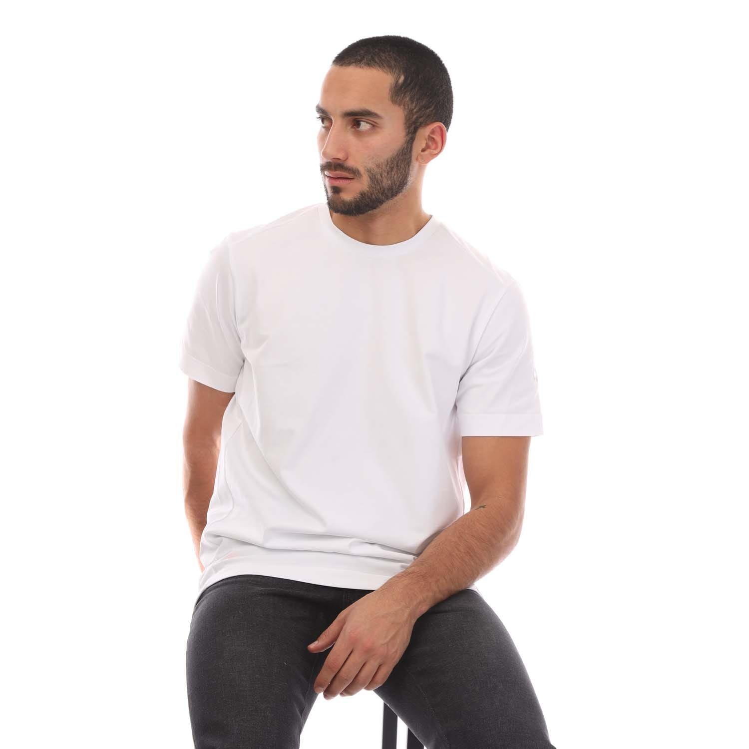 White - Belstaff - Stretch Cotton Challenger T-Shirt - 4