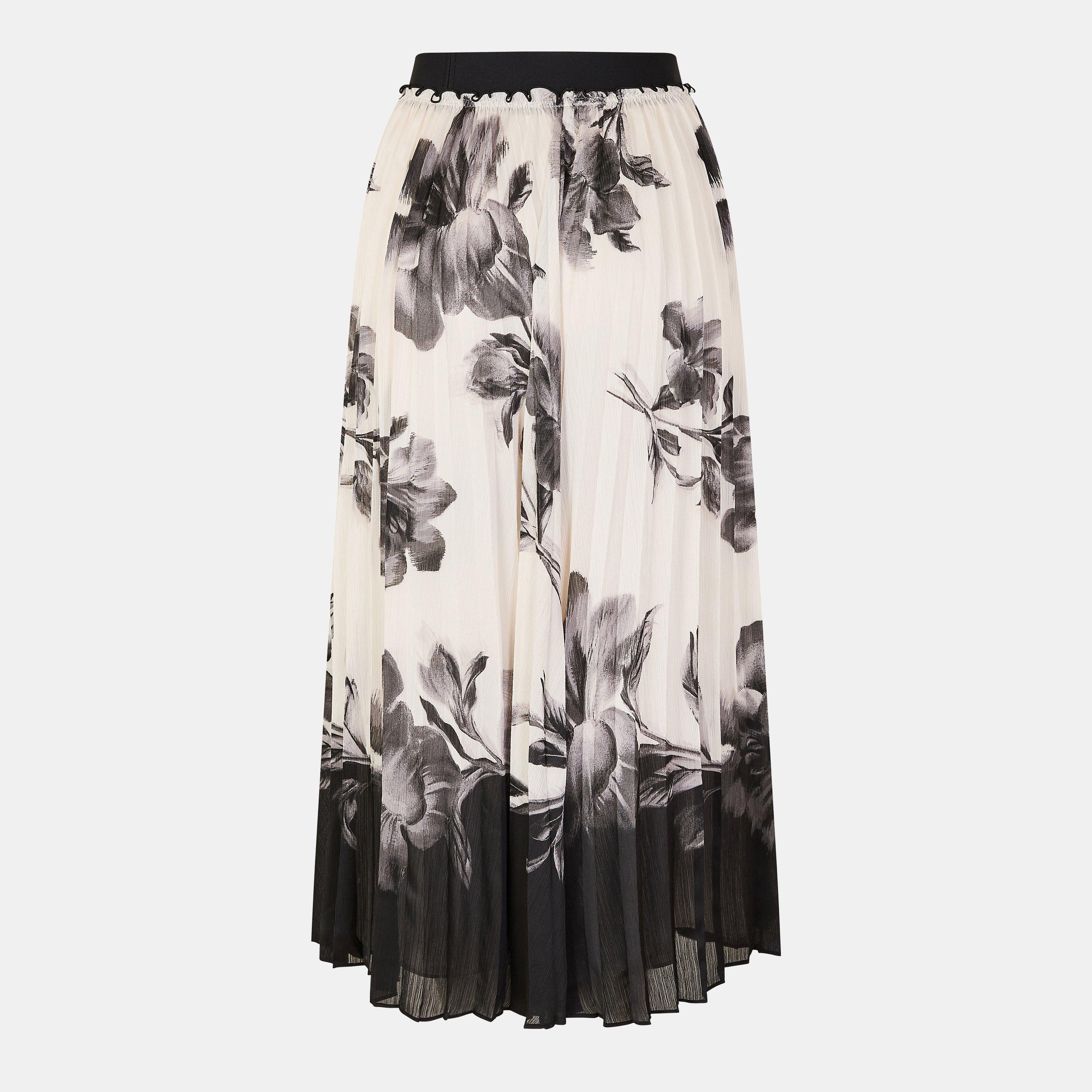 Ivory - Ted Baker - Pleated Midi Skirt - 2