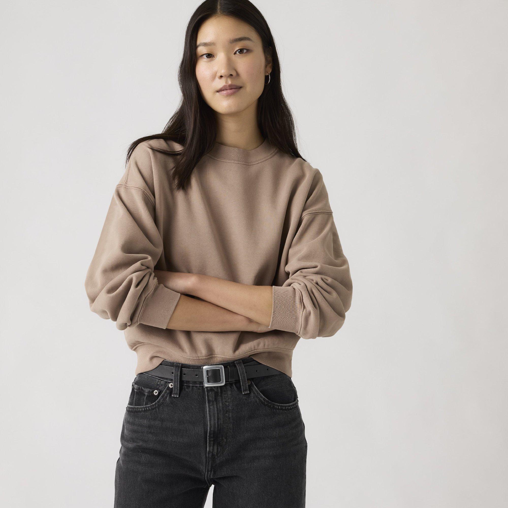 Borova kora - Levis - Levis Boxy Crew Neck H126 Womens Pin - 4