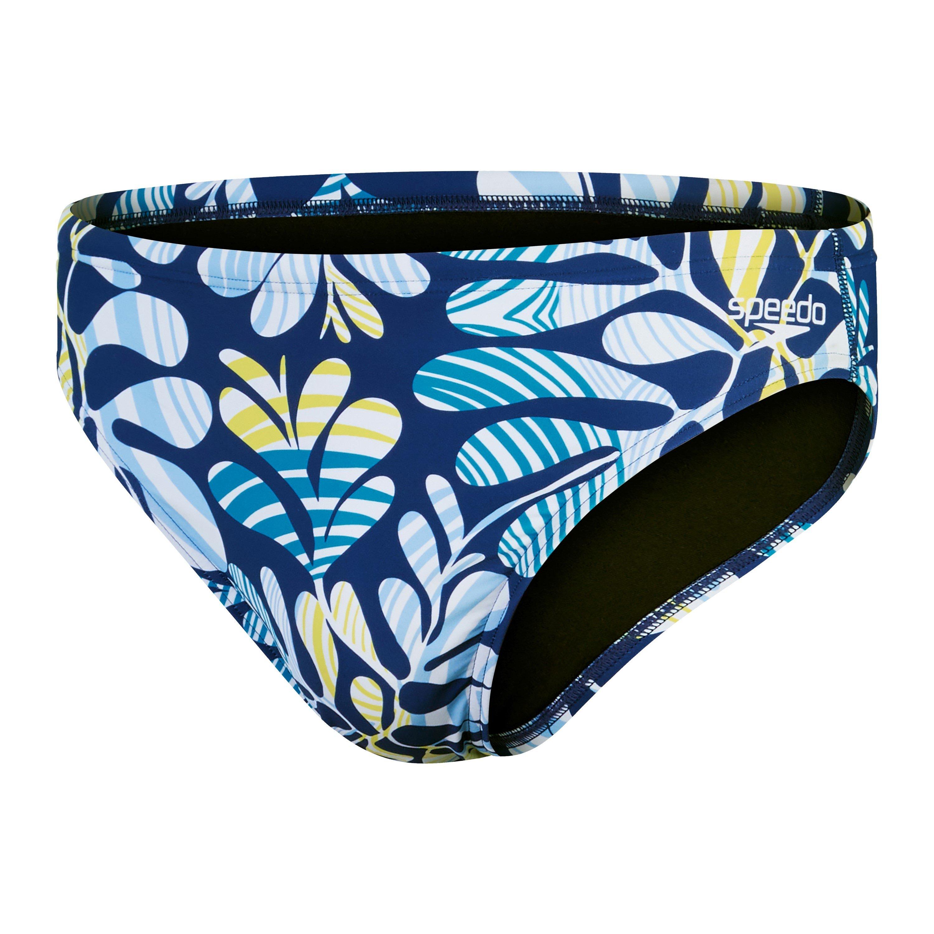 Blue/Green - Speedo - 5cm Escape Briefs - 1