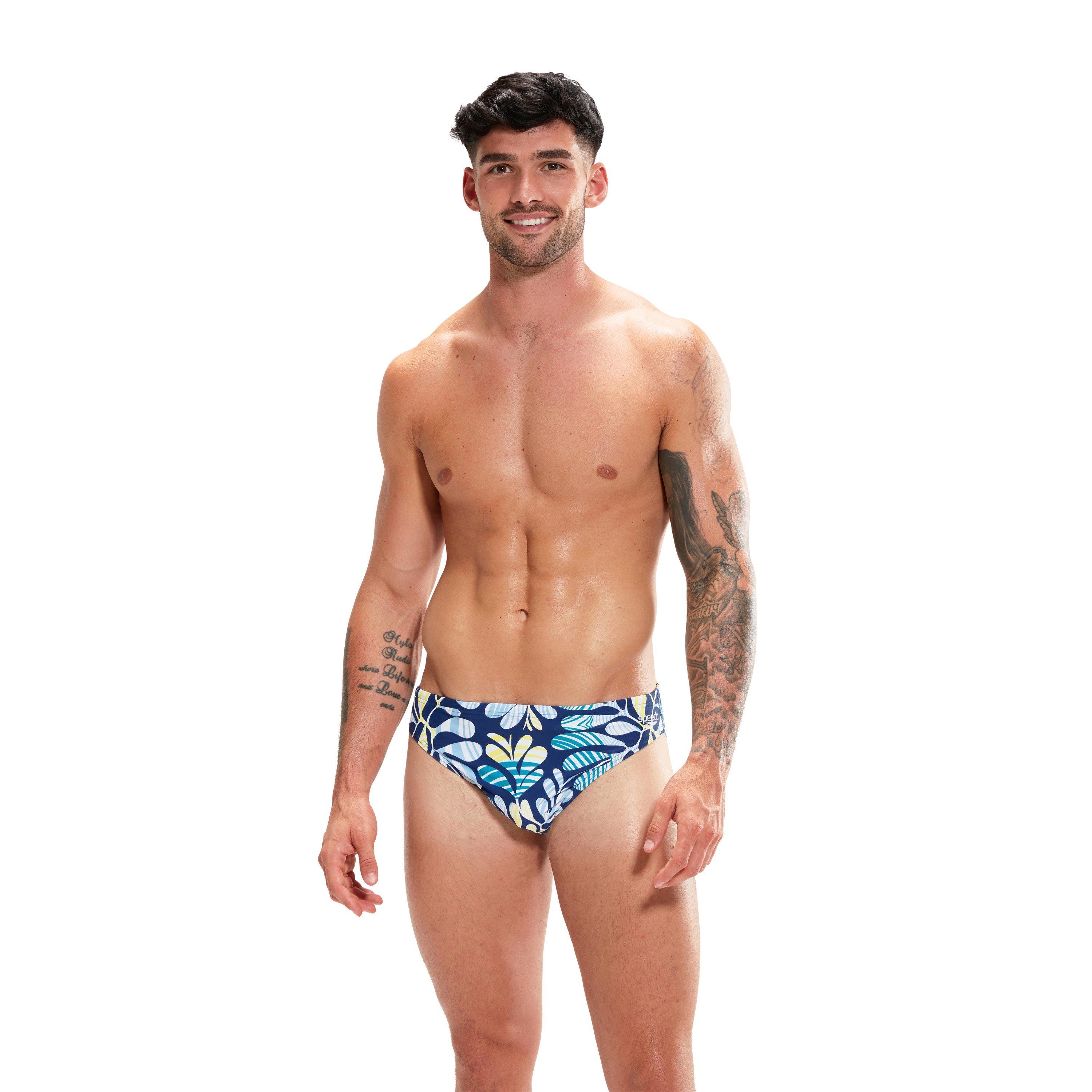 Azul/Verde - Speedo - 5cm Escape Briefs - 2
