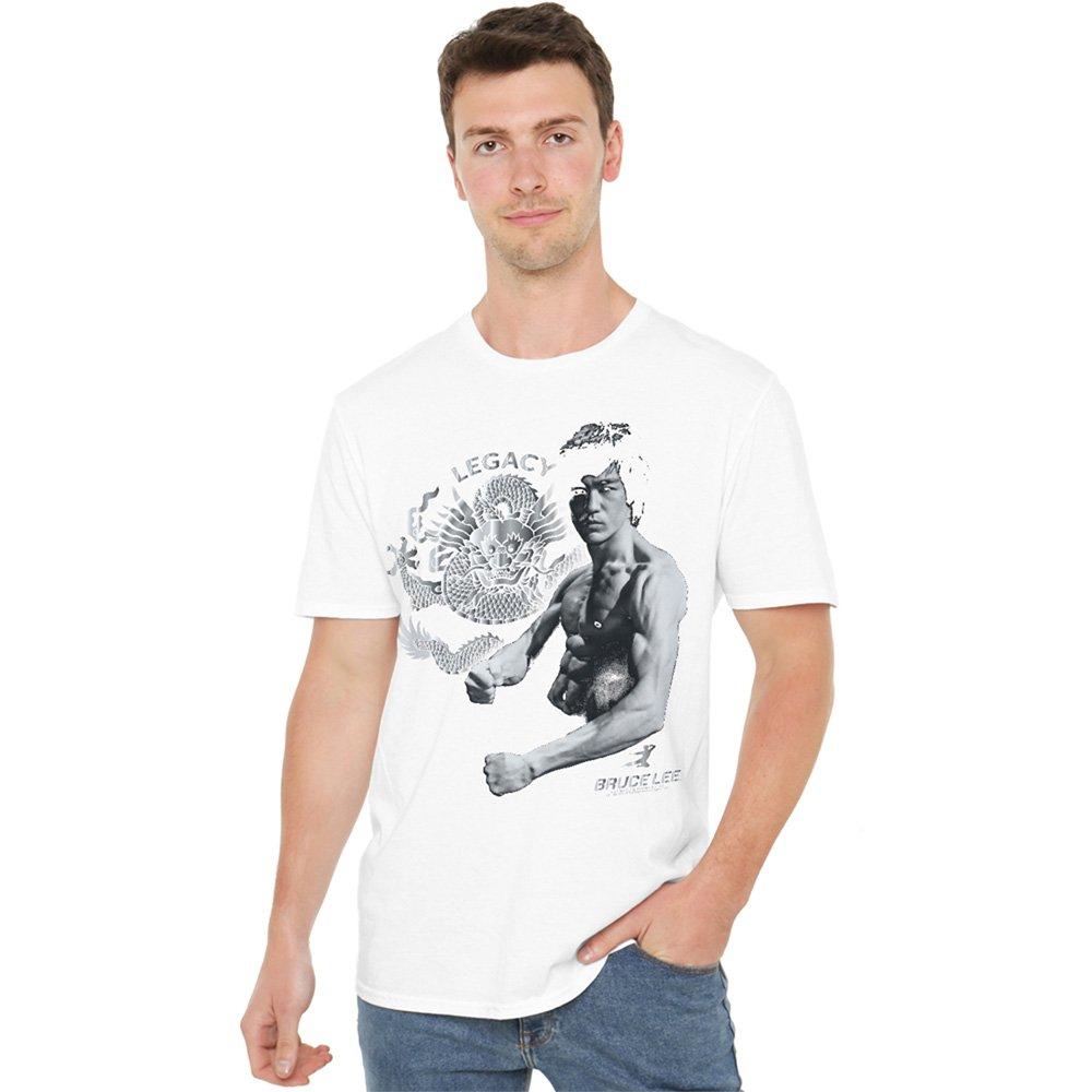 White - Other - Bruce Lee Classic Pose T Shirt White - 1