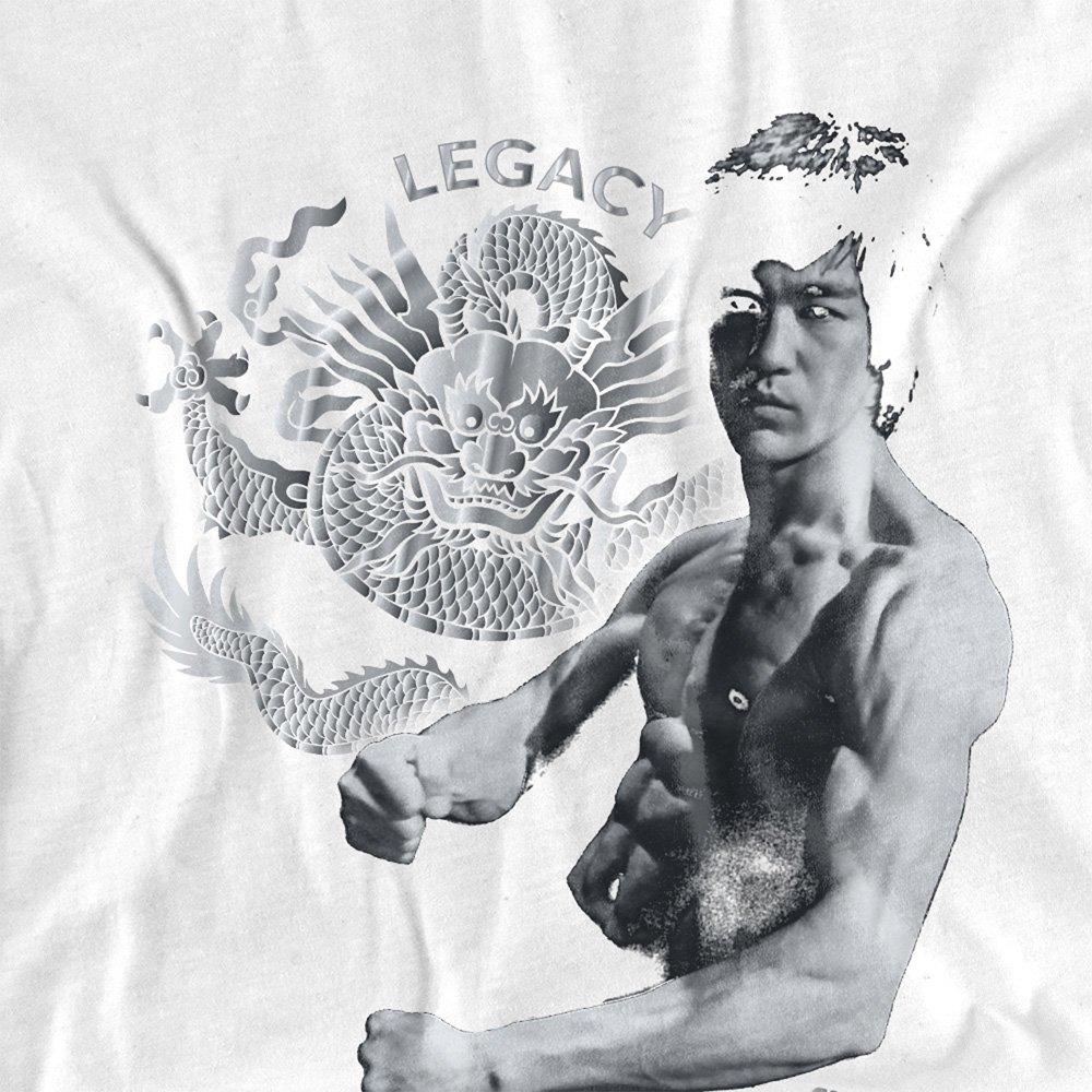 White - Other - Bruce Lee Classic Pose T Shirt White - 2