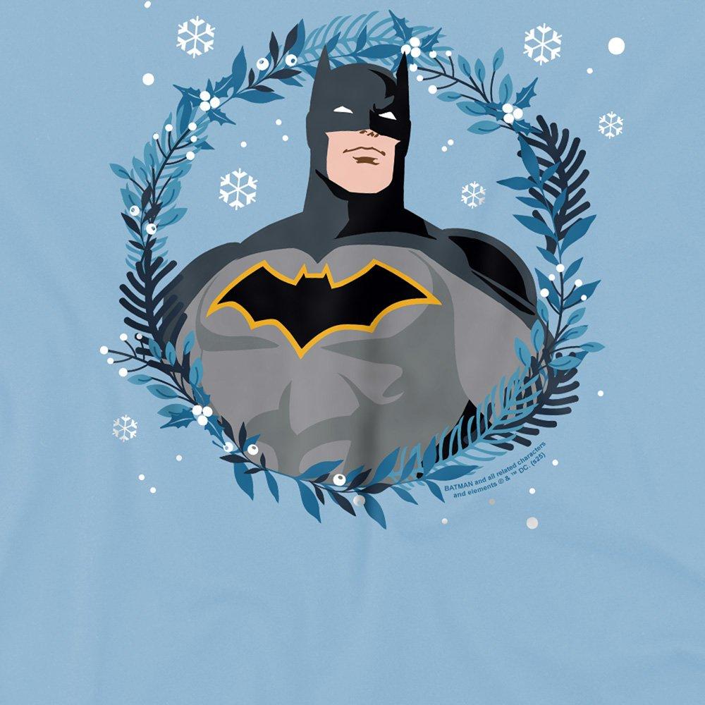 Light Blue - DC Comics - Batman Wreath Kids T-Shirt Light Blue - 2