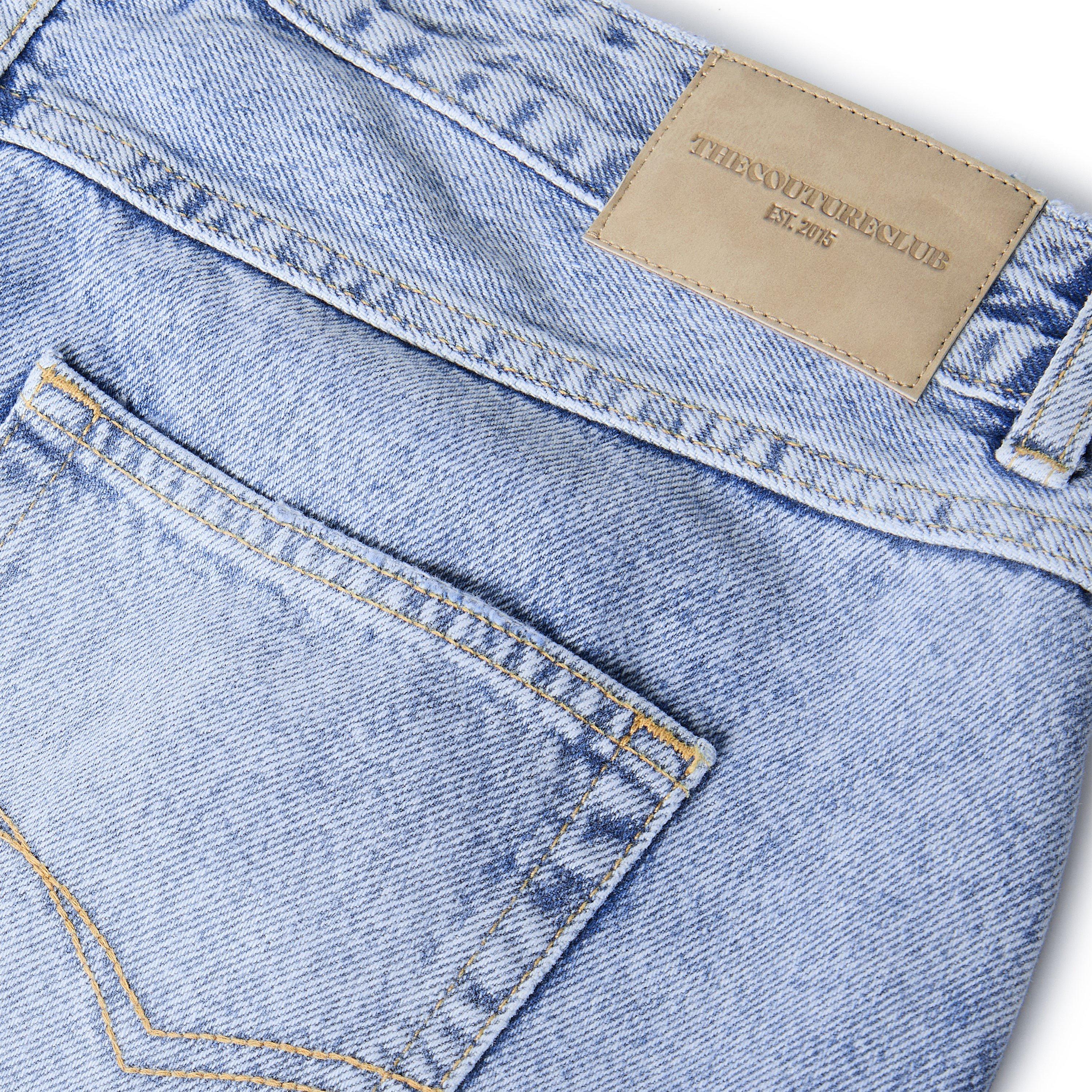 Vintage Wash - The Couture Club - Men's Denim Shorts - 5