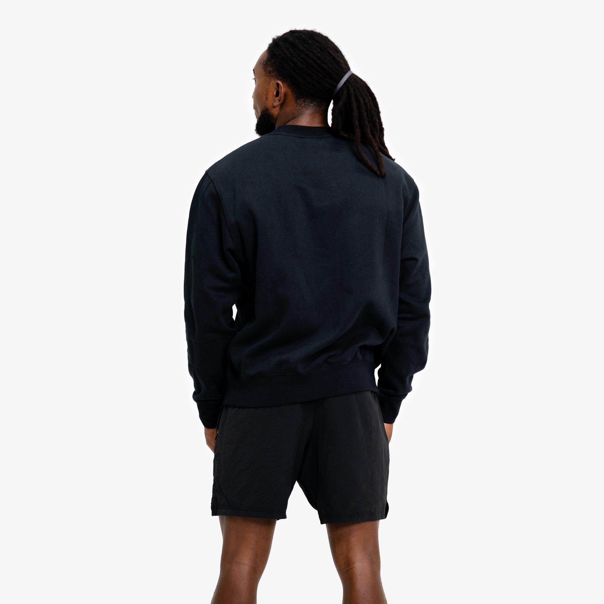 Black/White - Nike Strength - Nike Strength Mens Crew - 2
