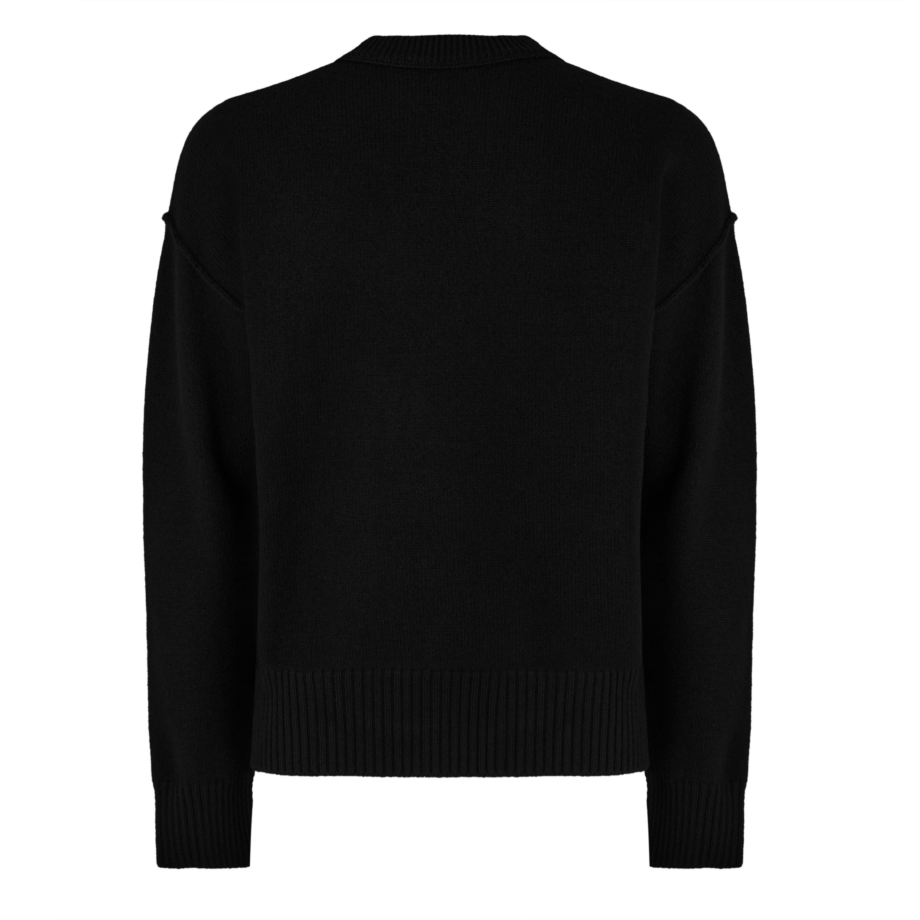 Black/Red 009 - Ami Paris - De Coeur Sweatshirt - 2