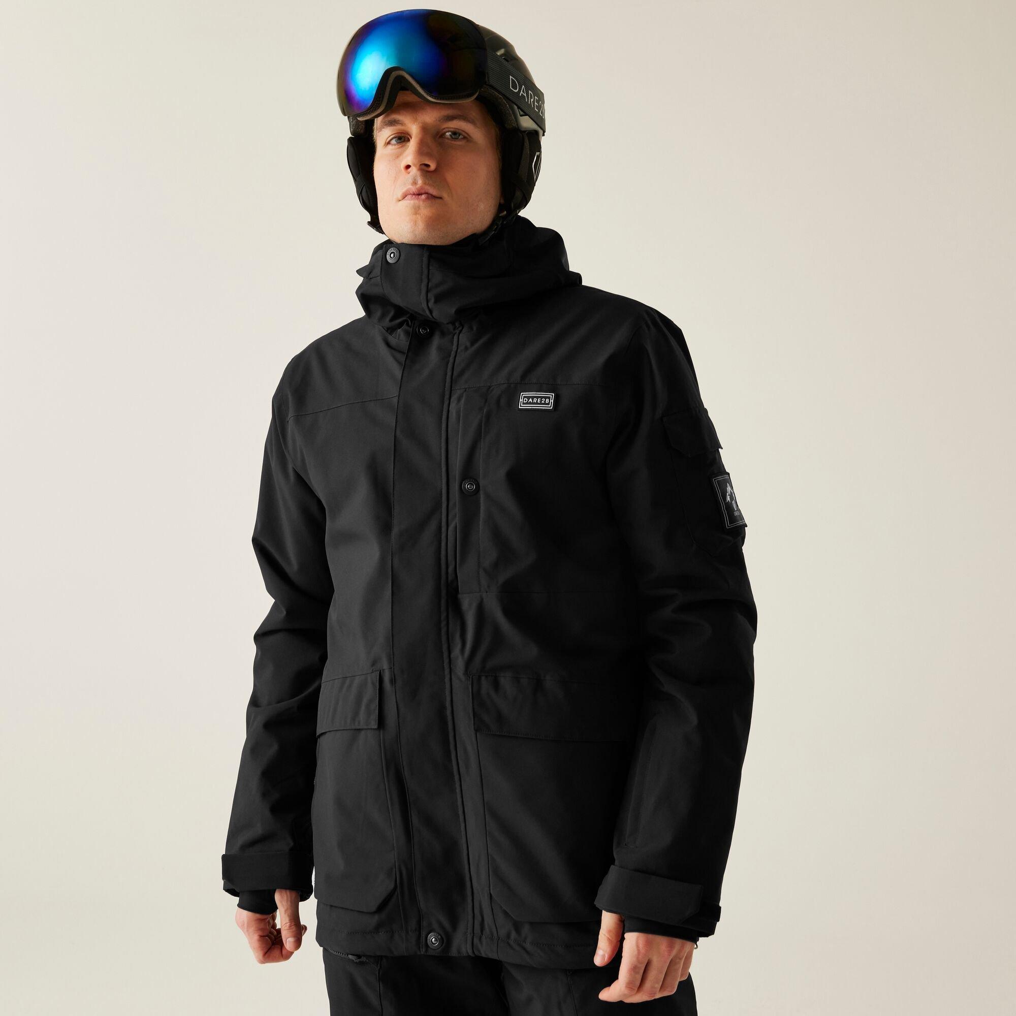 Black - Dare 2b - Men's Twin Tip Insulated Waterproof Jacket - 1