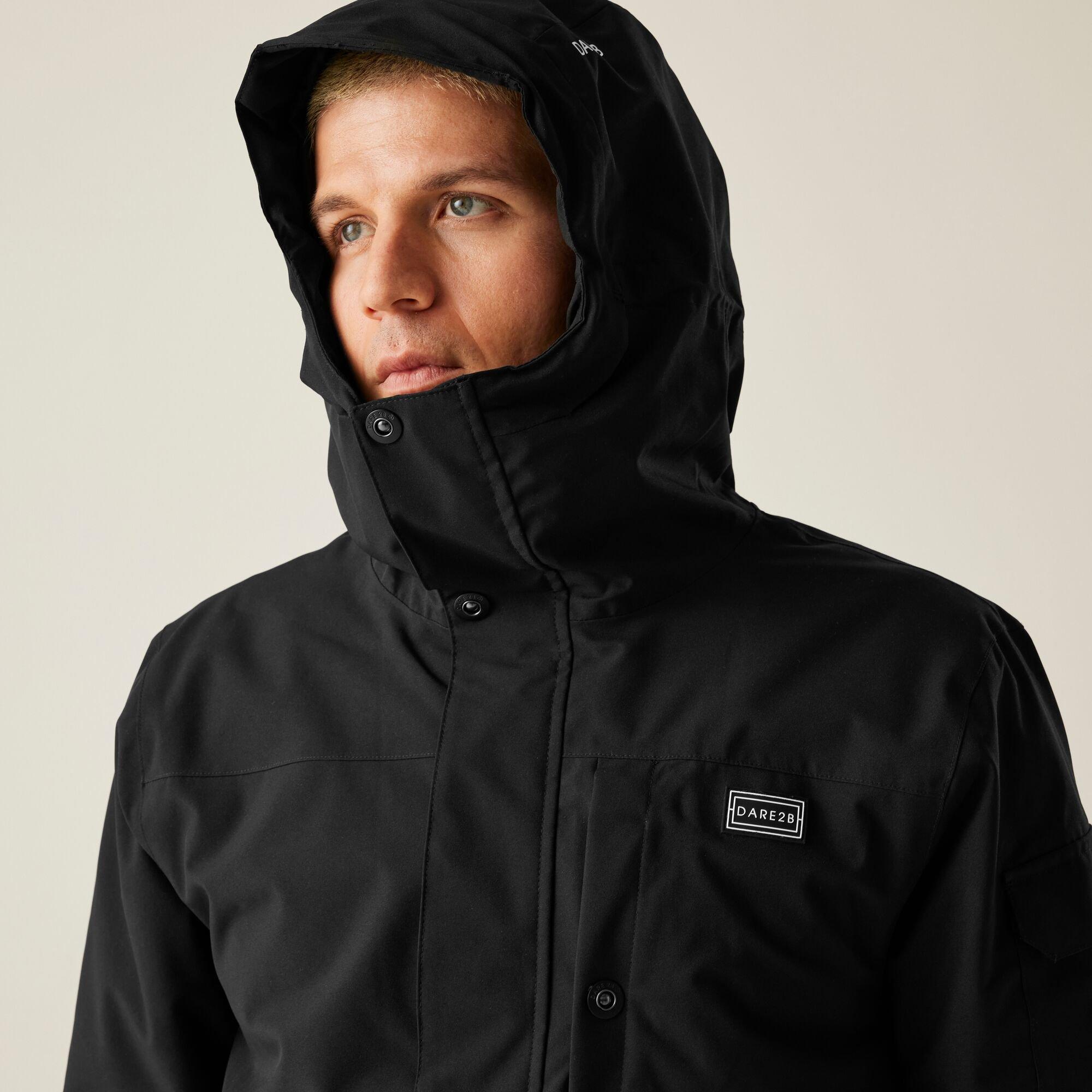 Black - Dare 2b - Men's Twin Tip Insulated Waterproof Jacket - 9