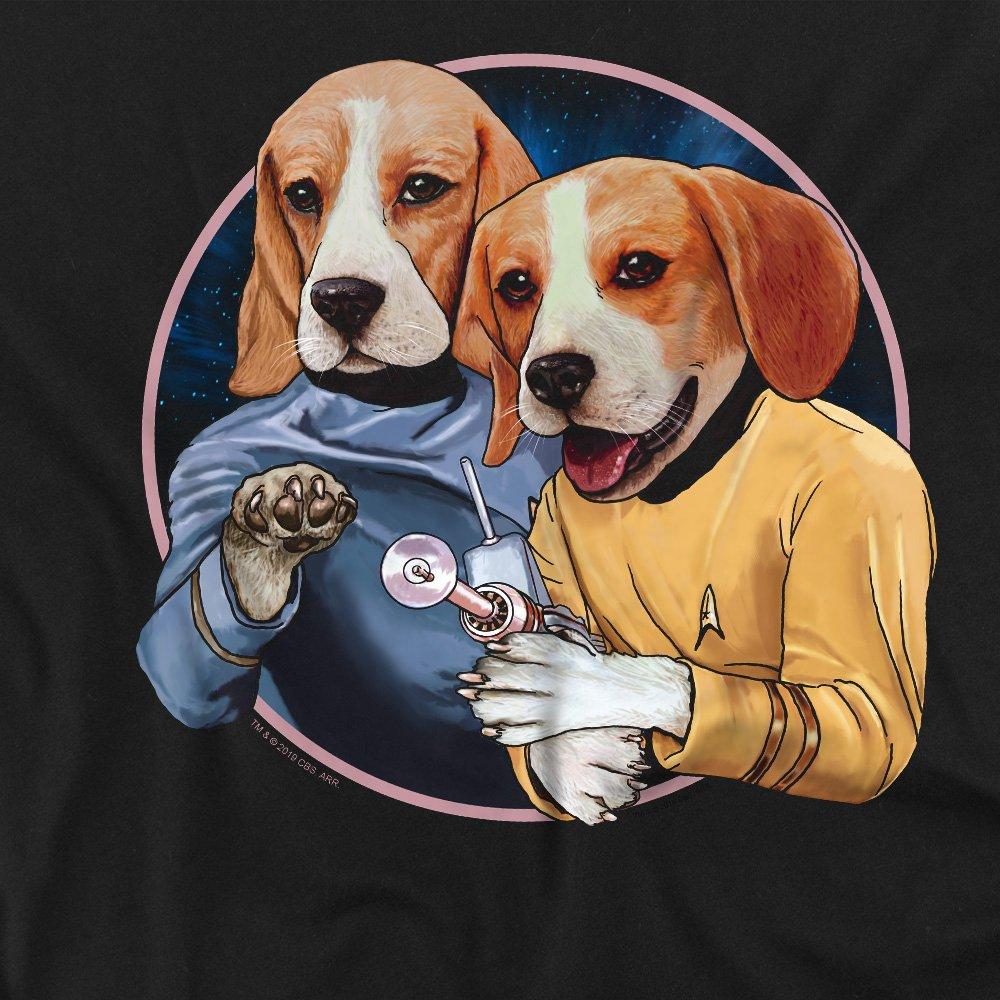 Black - Star Trek - Star Trek Trek Dogs T Shirt Black - 2