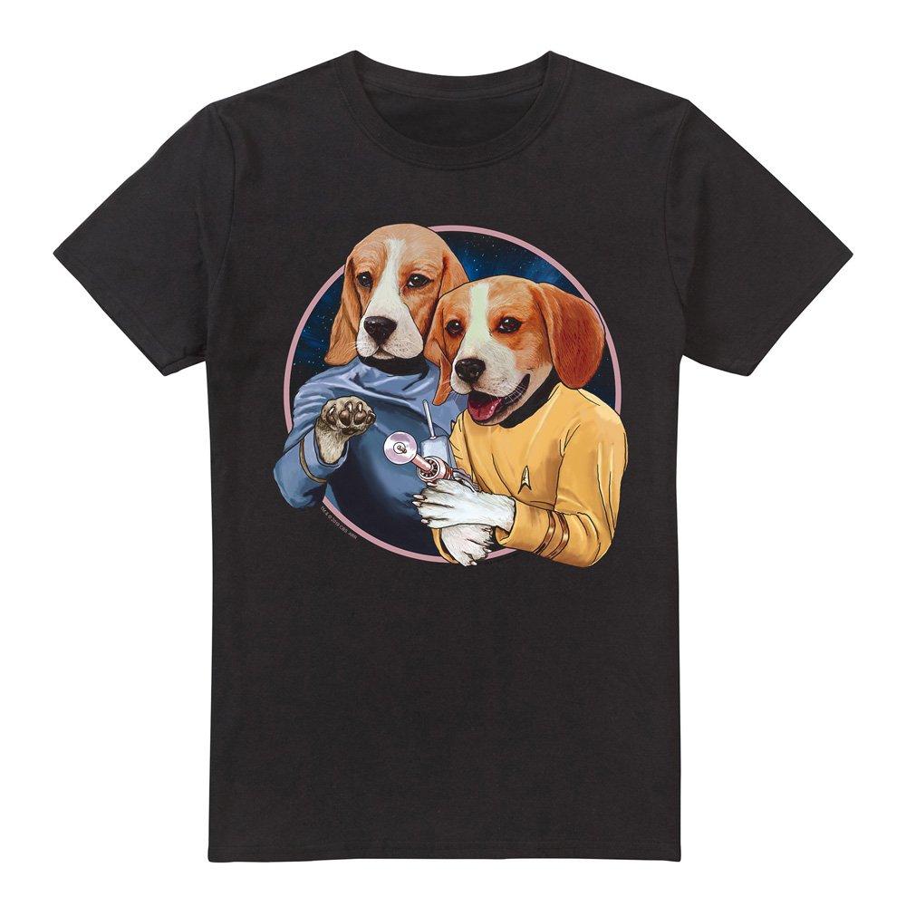 Black - Star Trek - Star Trek Trek Dogs T Shirt Black - 4