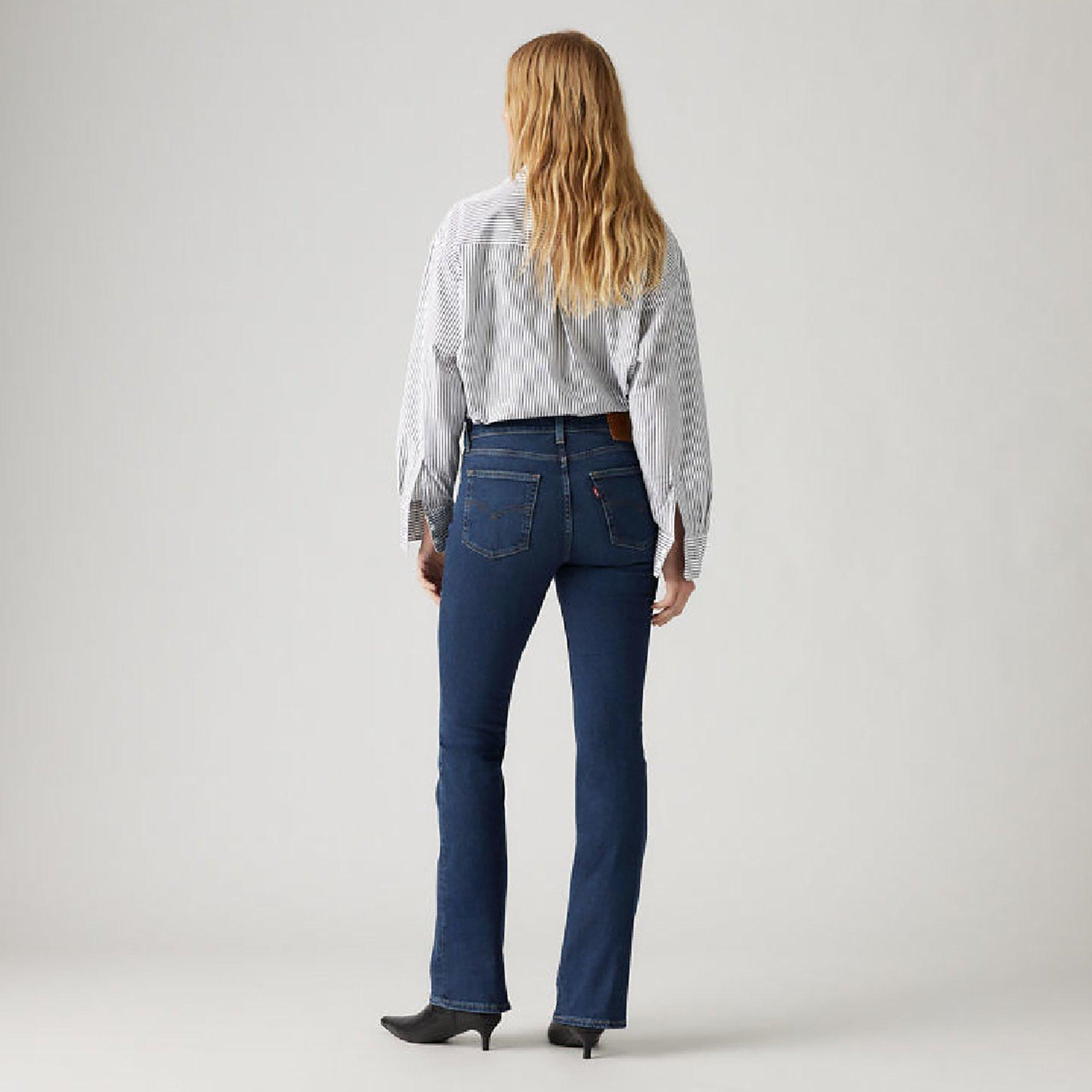 ONDAS AZUIS ESCURAS - Levis - Women's 725 High-Rise Bootcut Jeans - 5