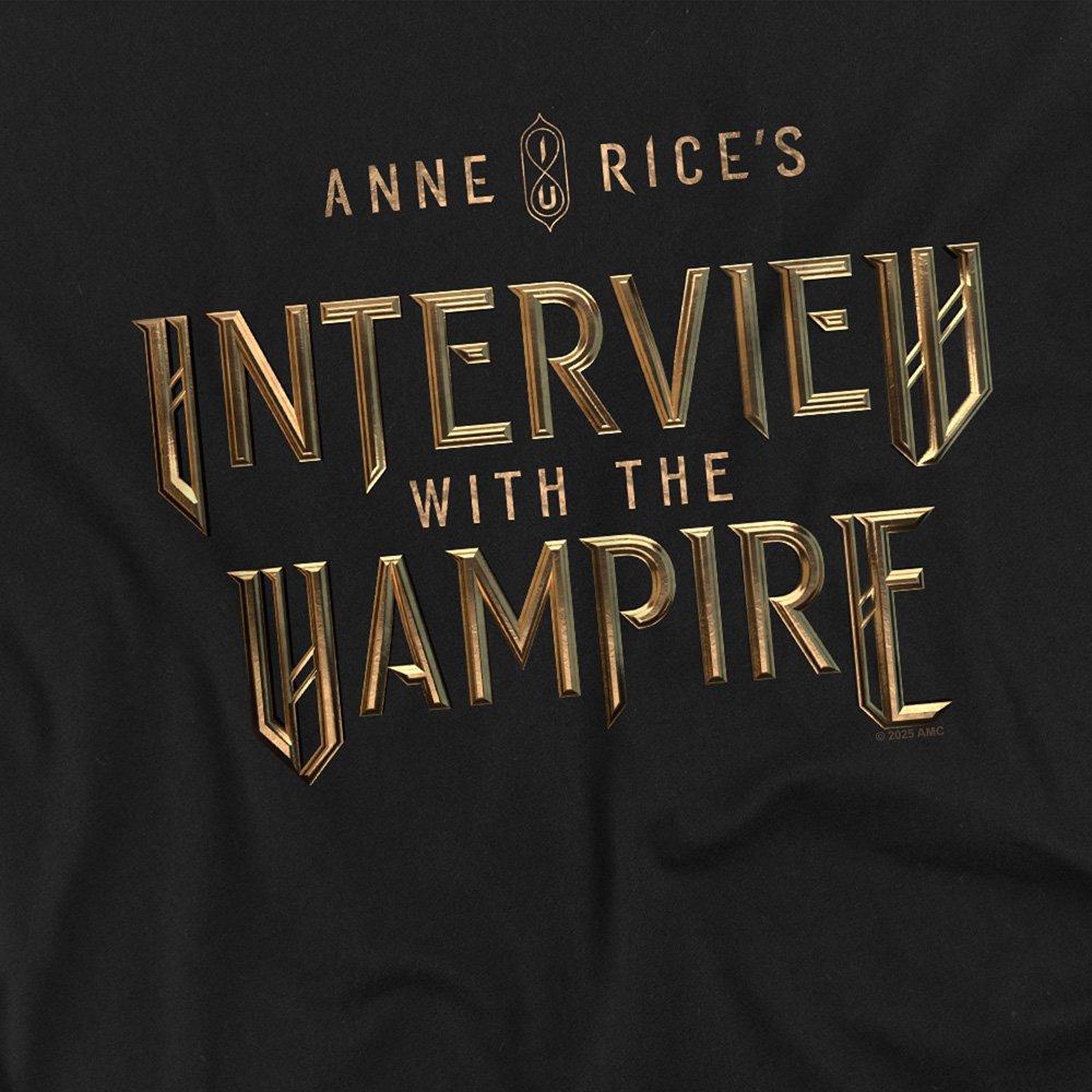 Black - Other - Interview With The Vampire Gold Logo Kids T-Shirt - 2