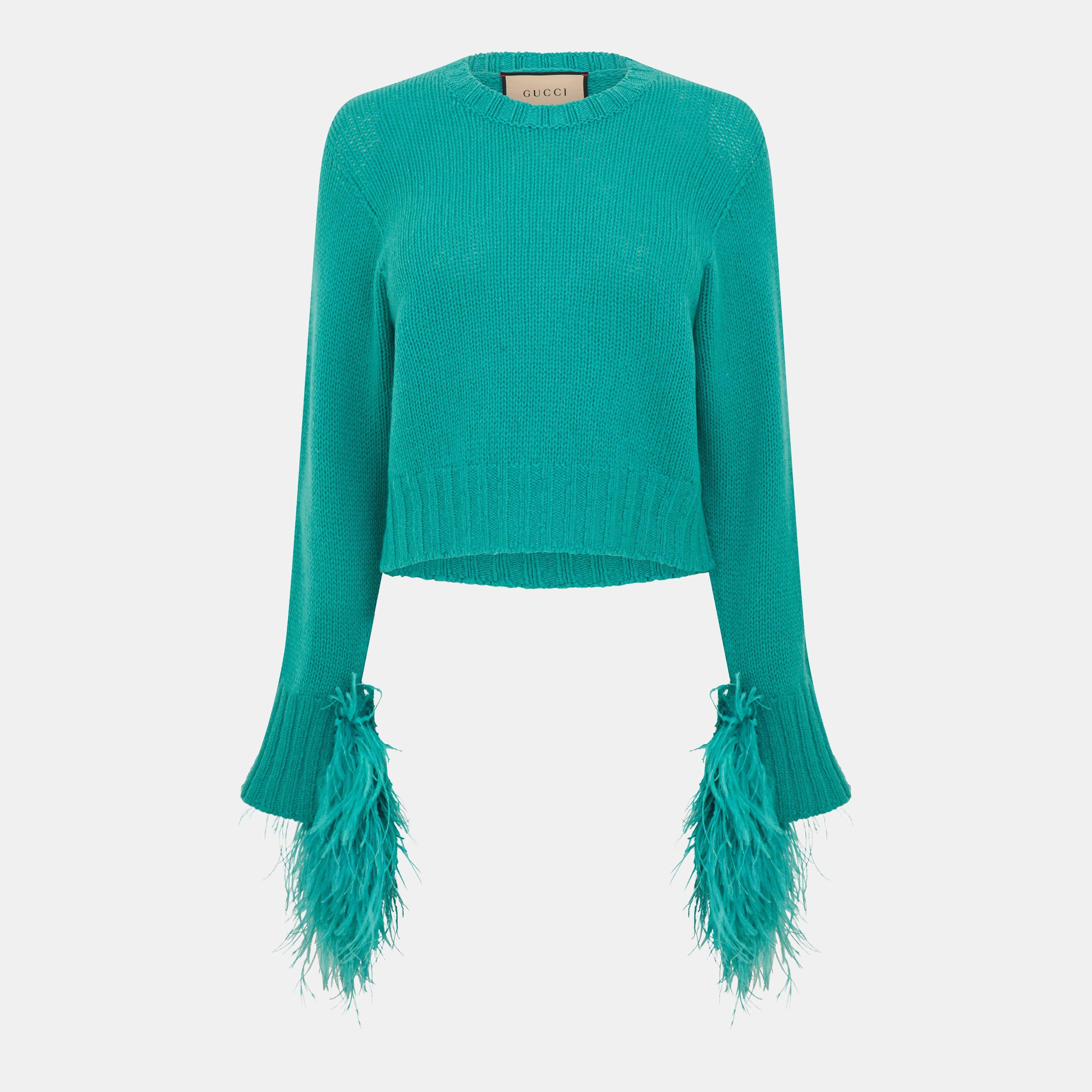 Gucci Women's Knitted Crew Neck Jumper