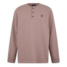 Lyle and Scott Lyle Ribbed Henley Sn99