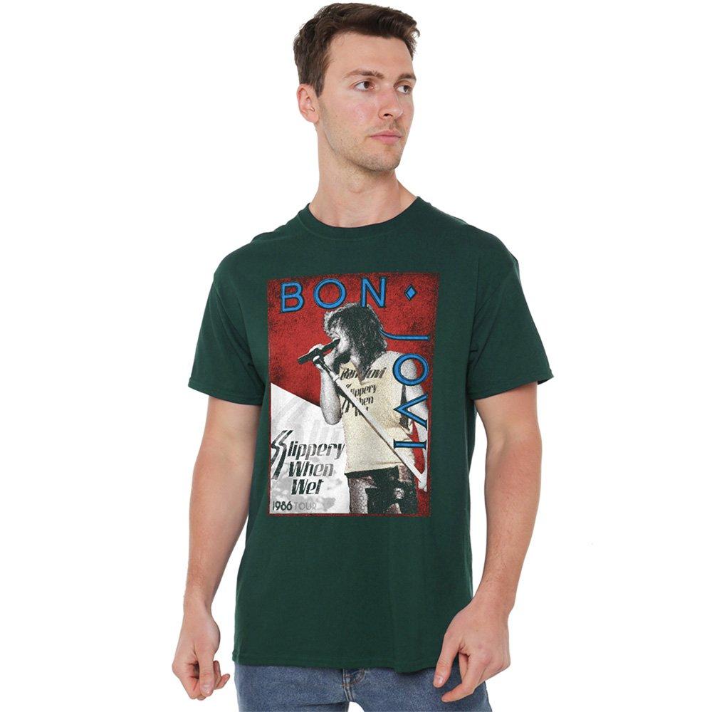 Black - Bon Jovi - Bon Jovi 86 Tour T Shirt Black - 1