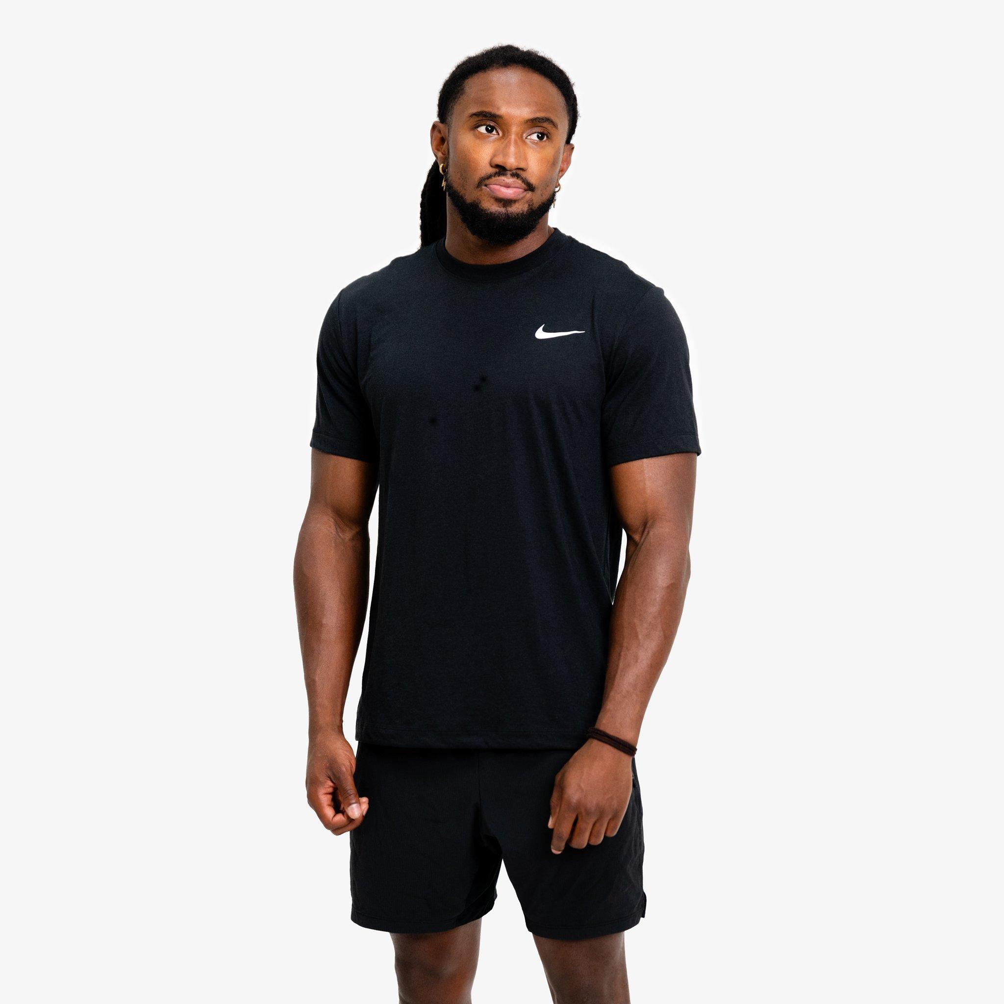 Black/White - Nike Strength - Nike S&C Mens Tee - 1