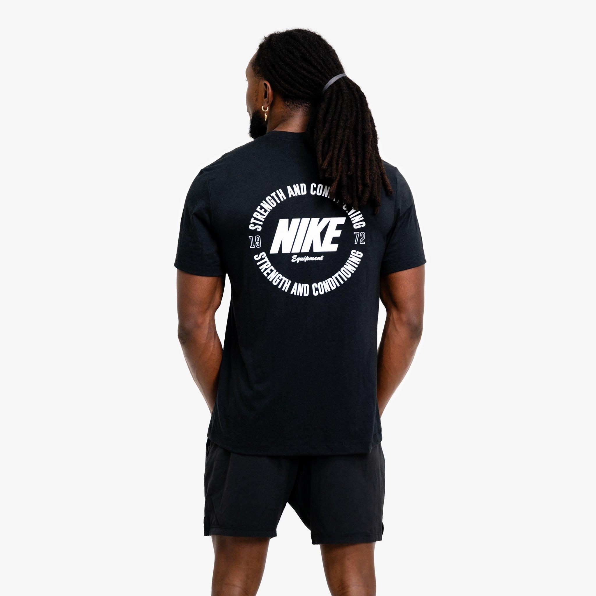 Black/White - Nike Strength - Nike S&C Mens Tee - 2