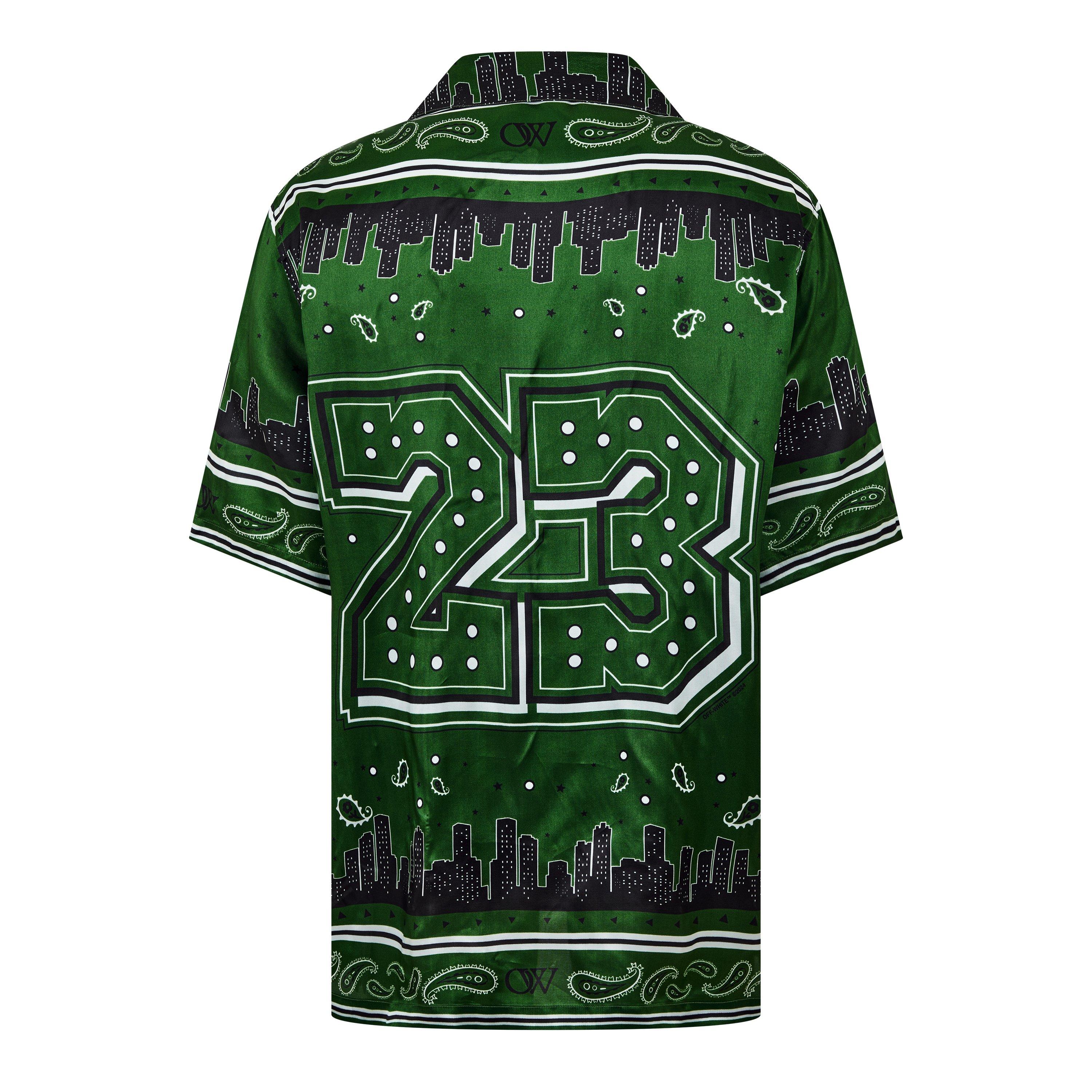 Willow Bough - Off White - Men's Bandana Bowling Shirt - 2