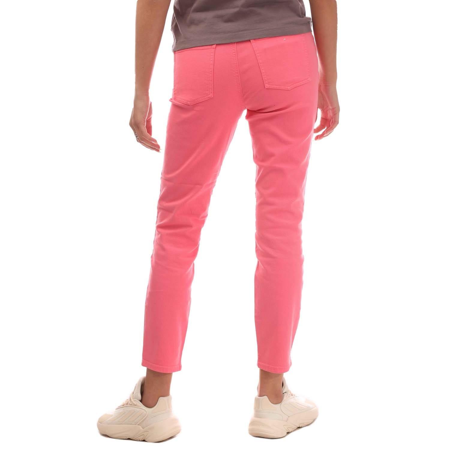 Pink - Boss - Slim-Fit Cropped Jeans - 2