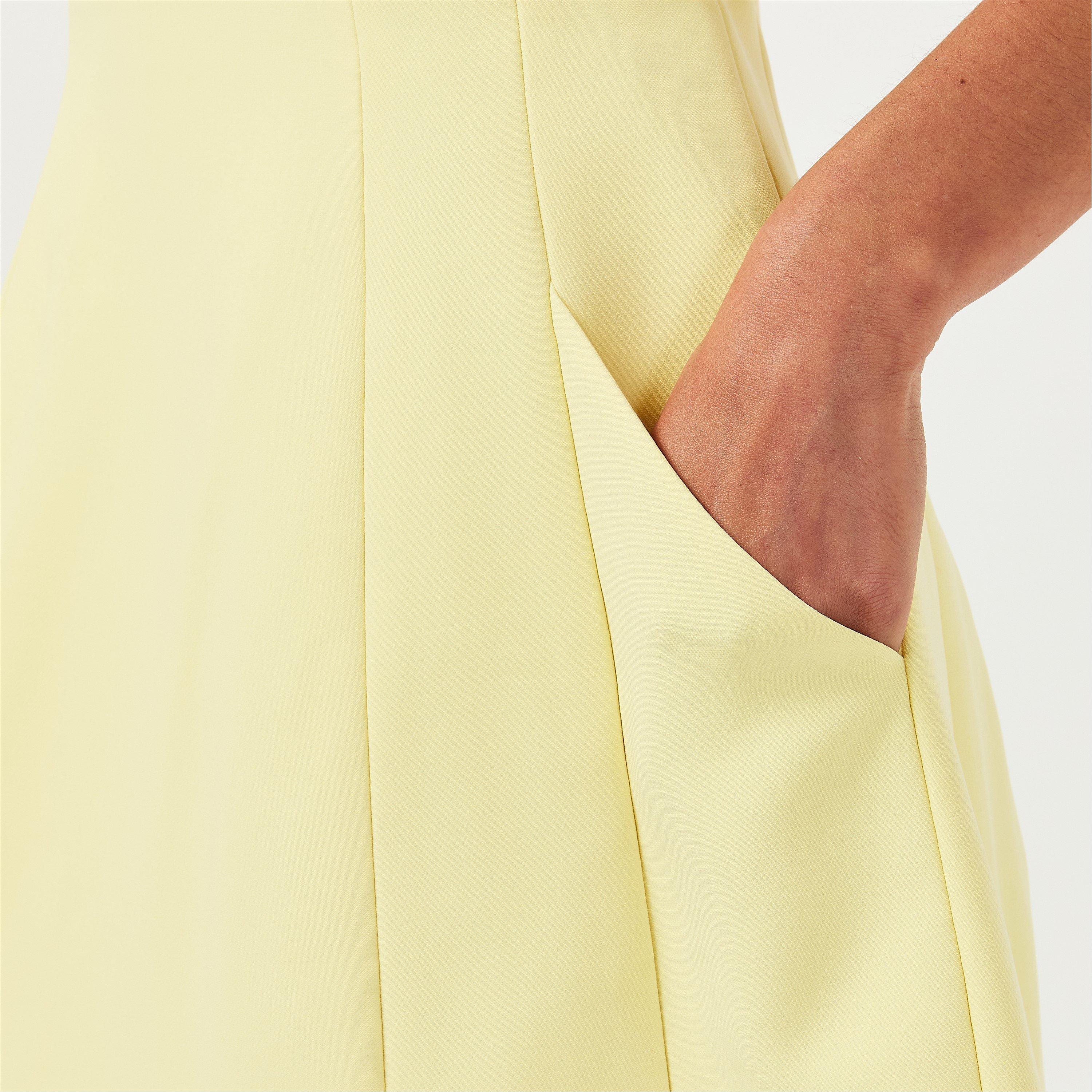 Canary Yellow - Bardot - Neville Mini Dress - 5