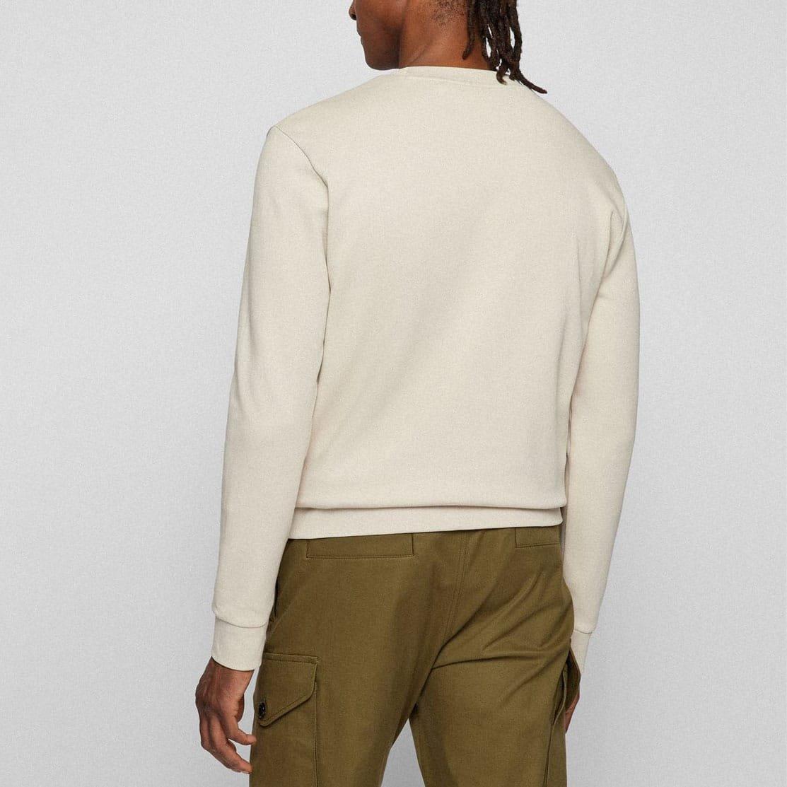 Beige - Boss - Savin Sweatshirt - 3
