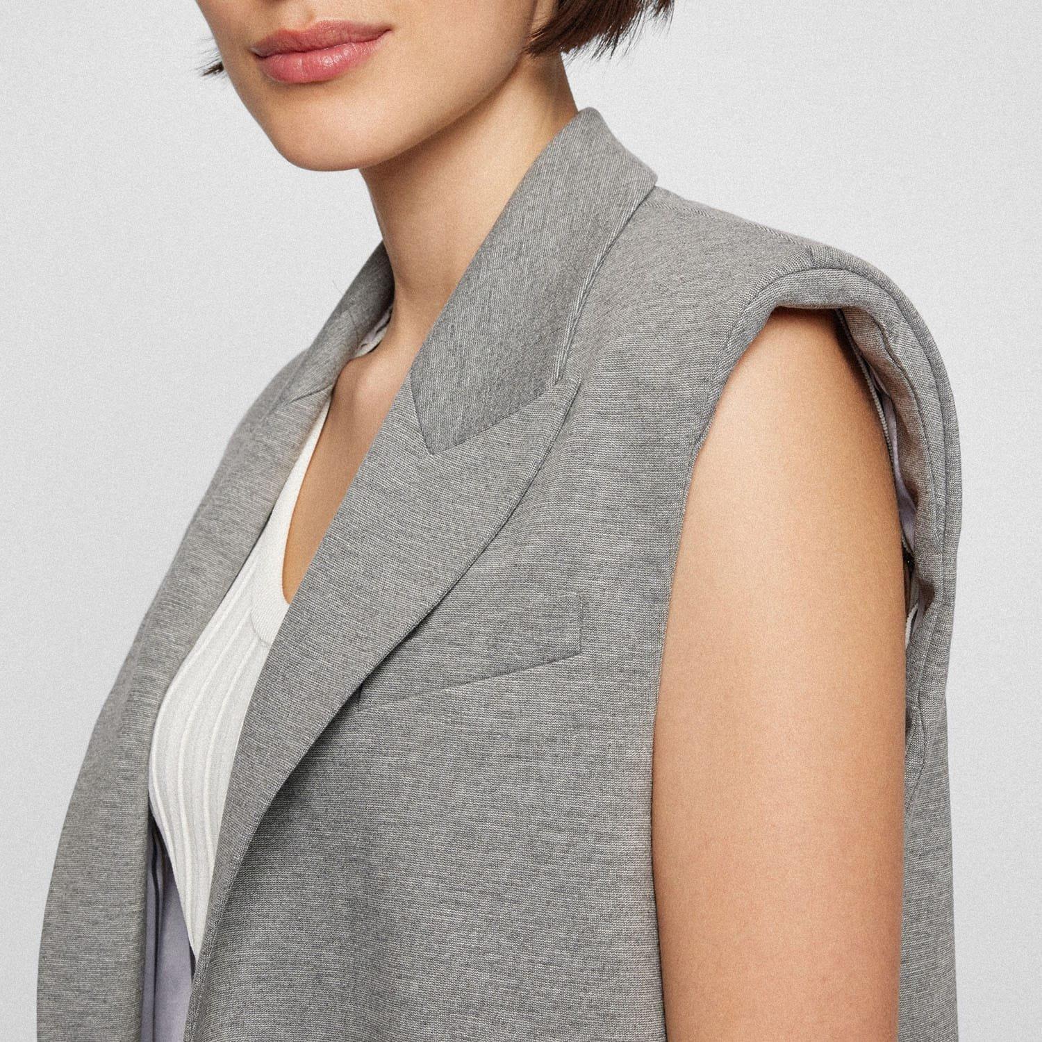 Grey - Boss - Jelonna Blazer Jacket - 3