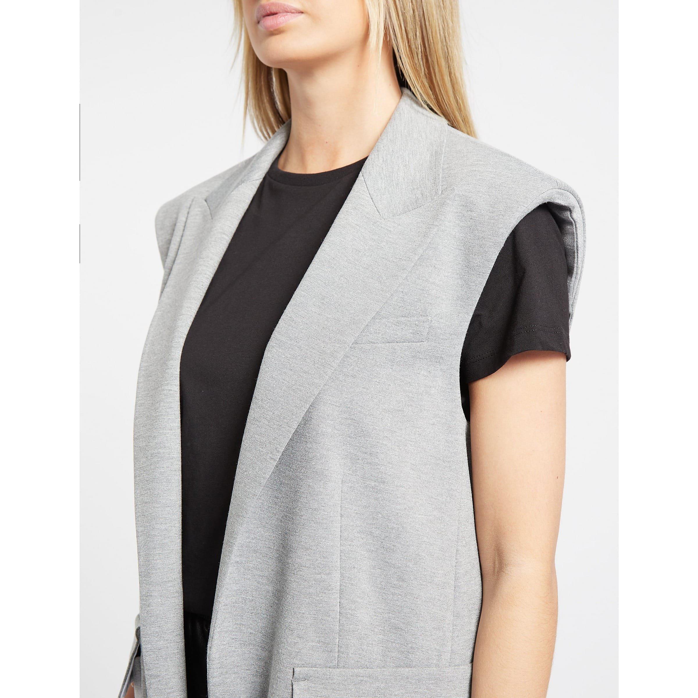 Grey - Boss - Jelonna Blazer Jacket - 5
