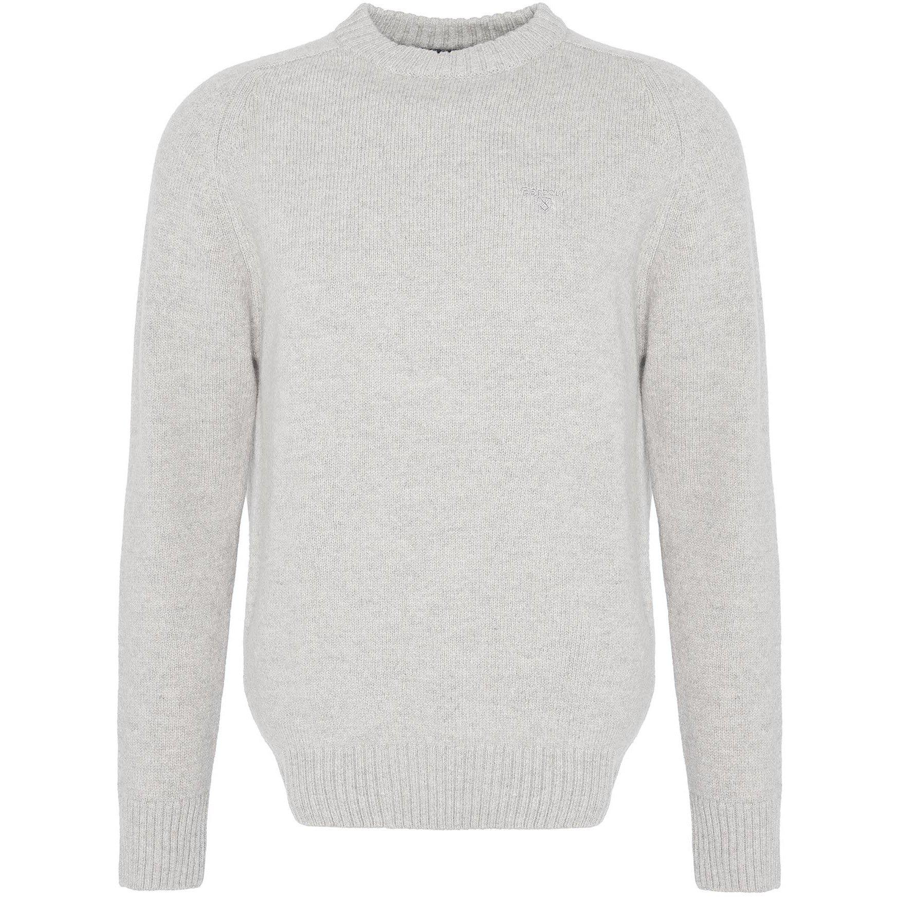 Light Grey GY15 - Barbour - Grangetown Crew Neck Jumper - 6