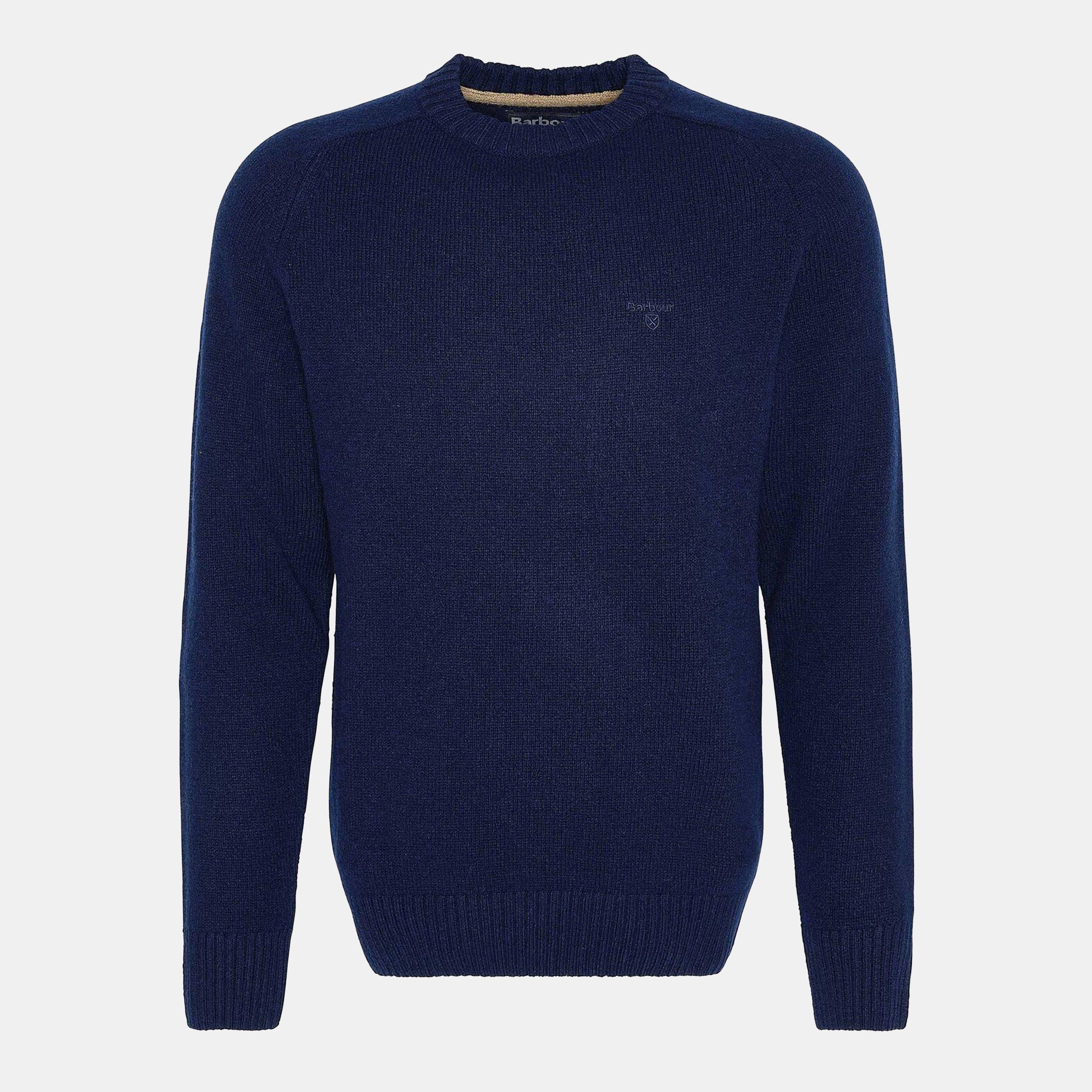 Navy NY91 - Barbour - Grangetown Crew Neck Jumper - 1