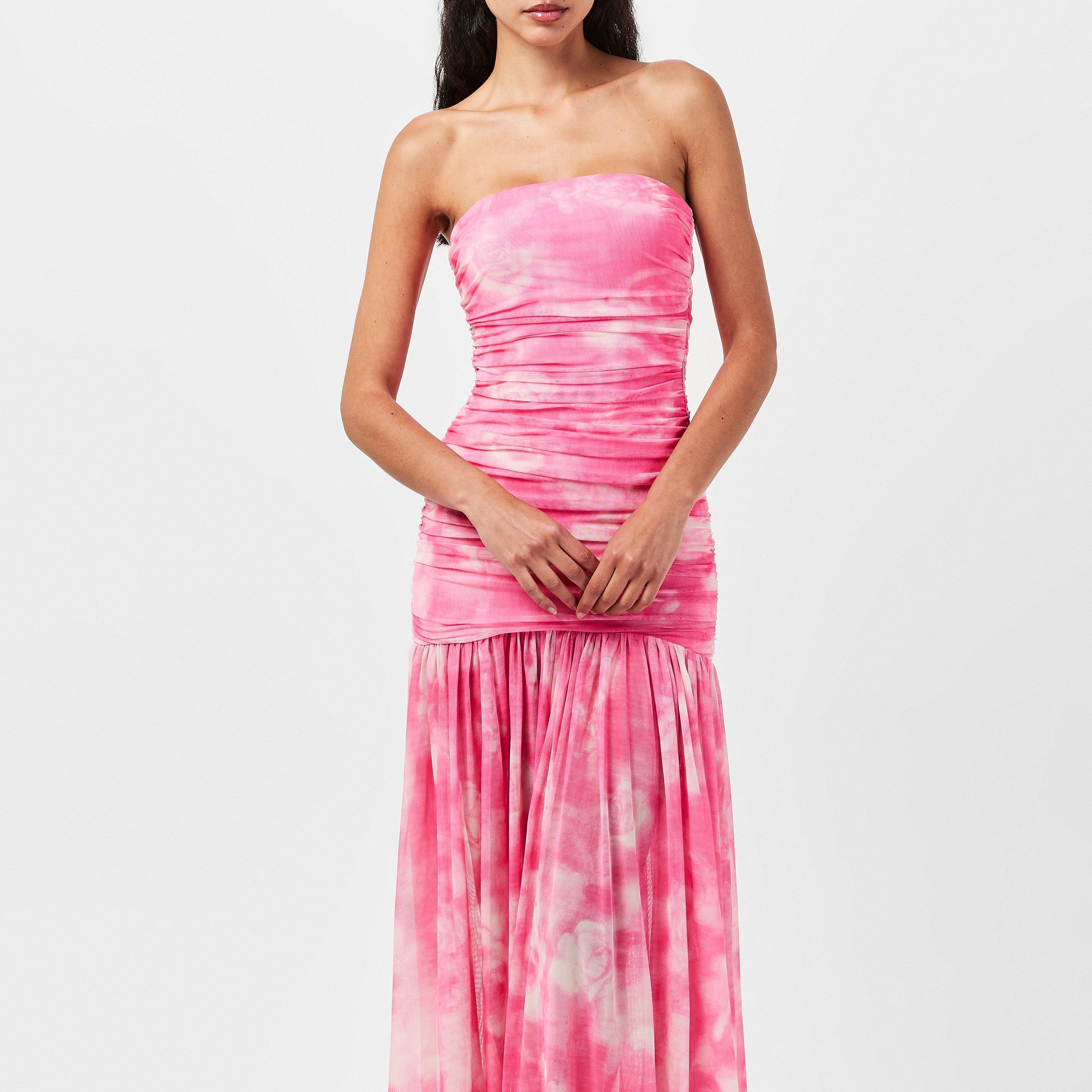 Pink Floral - Bardot - Women's Solana Maxi Dress - 2