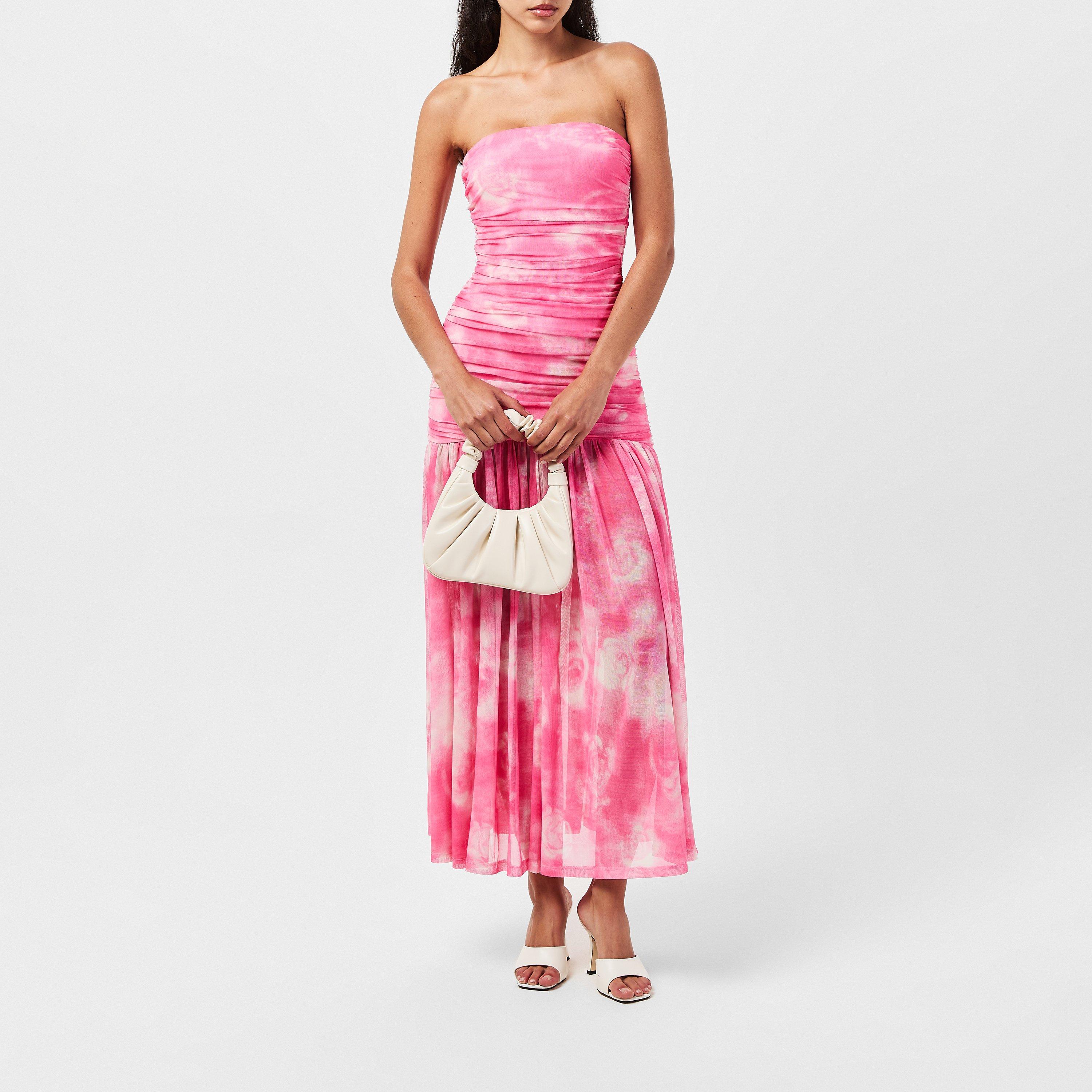 Pink Floral - Bardot - Women's Solana Maxi Dress - 5