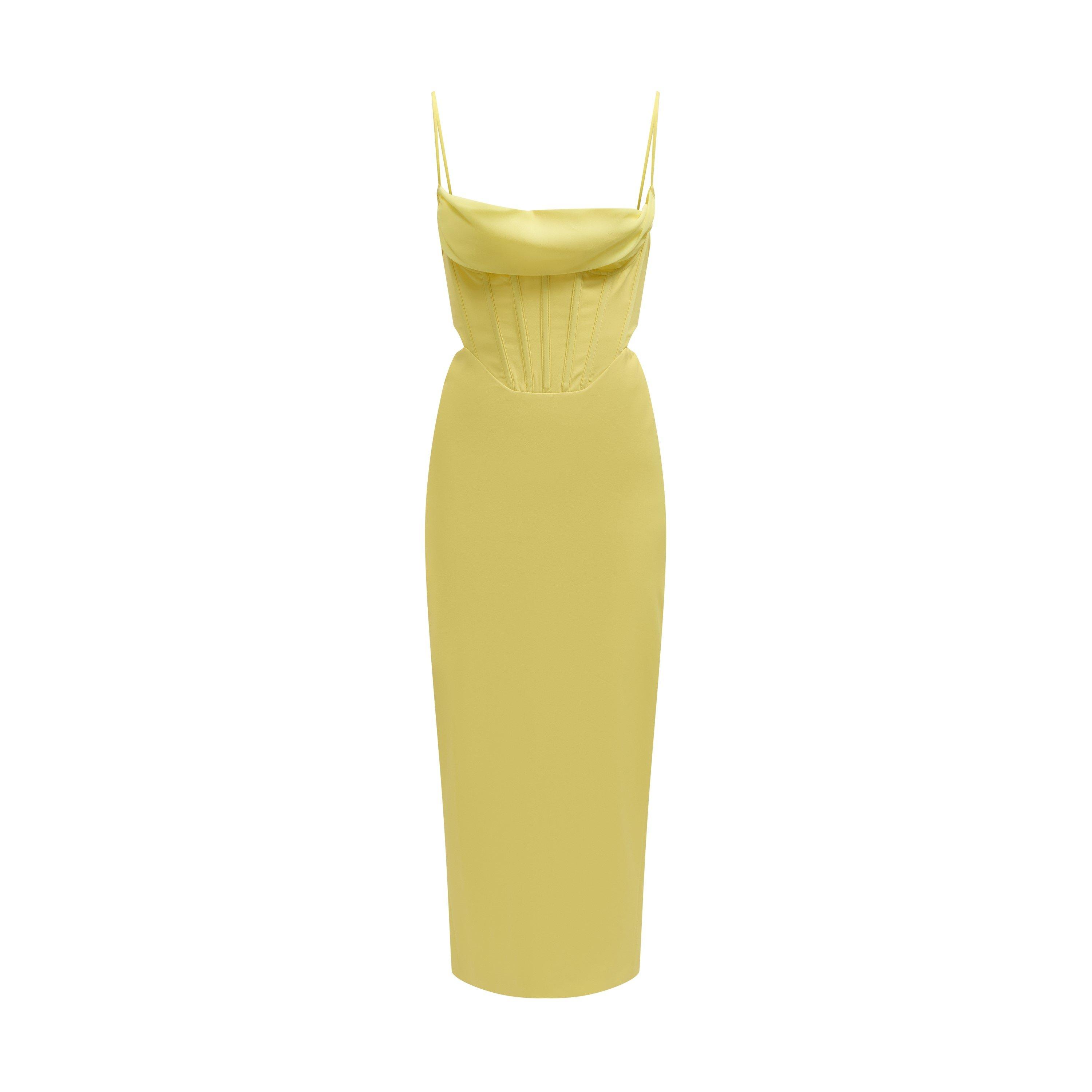 Bardot Women's Martini Bodycon Dress - Limoncello - Size 8 (XS)
