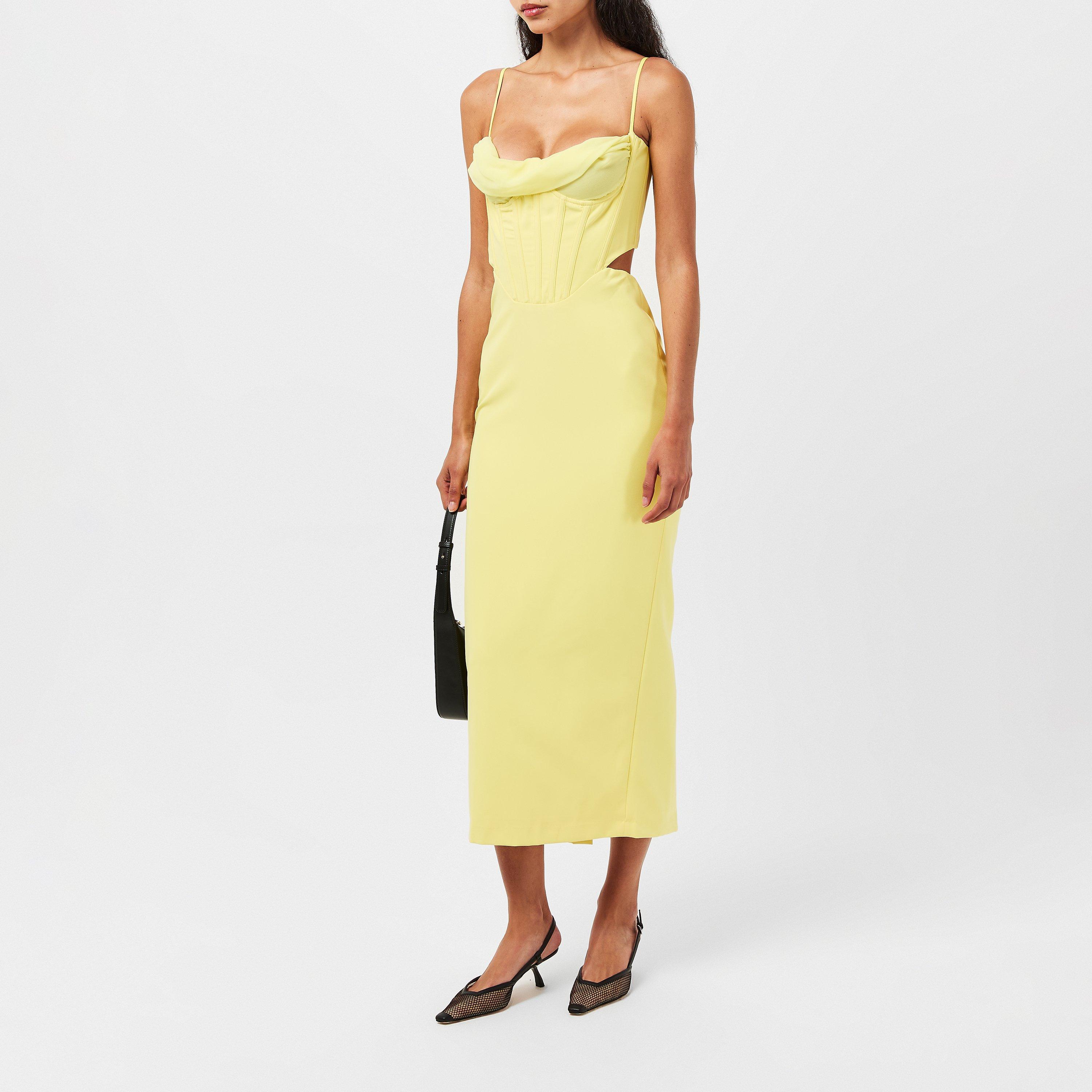 Limoncello - Bardot - Women's Martini Bodycon Dress - 6