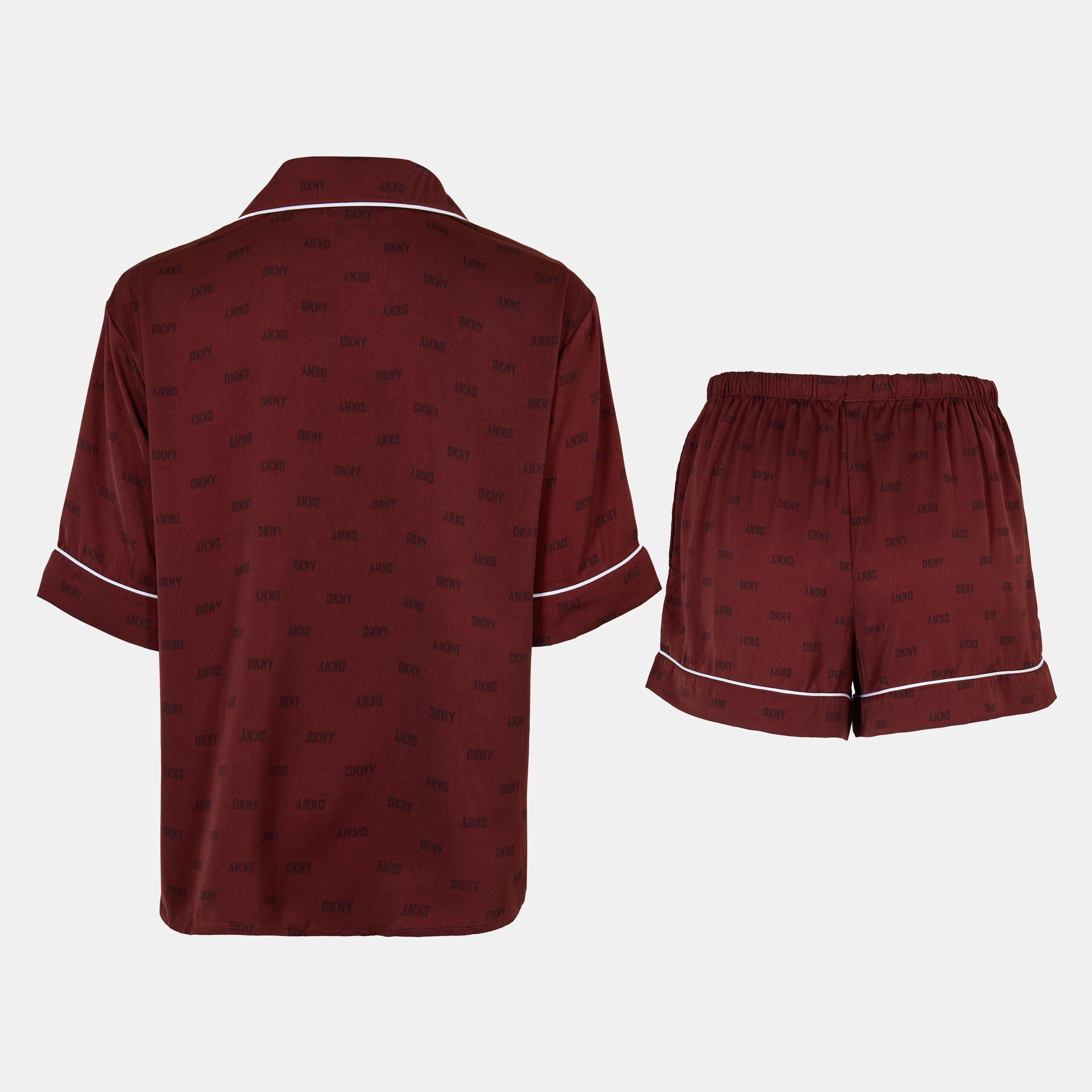 Red - DKNY - DKNY Mono SS PJ Set Ld99 - 2