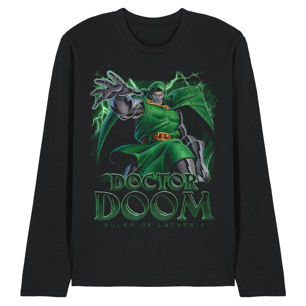 Black - Marvel - Doctor Doom Ruler Of Latveria Long Sleeve T-Shirt - 1